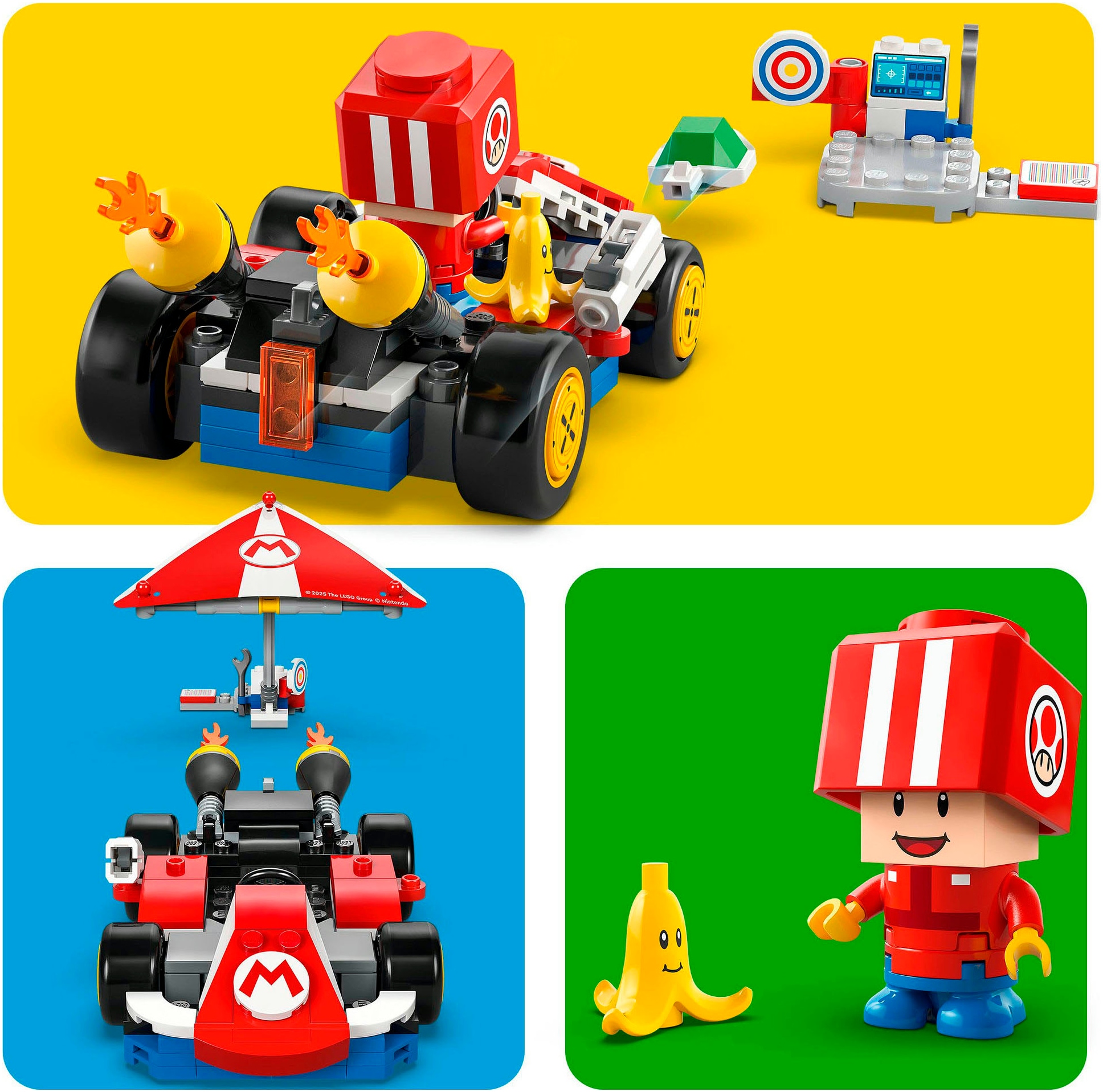LEGO® Pions de construction »Mario Kart™ – Standard–Kart (72032), LEGO Super Mario« Made in Europe