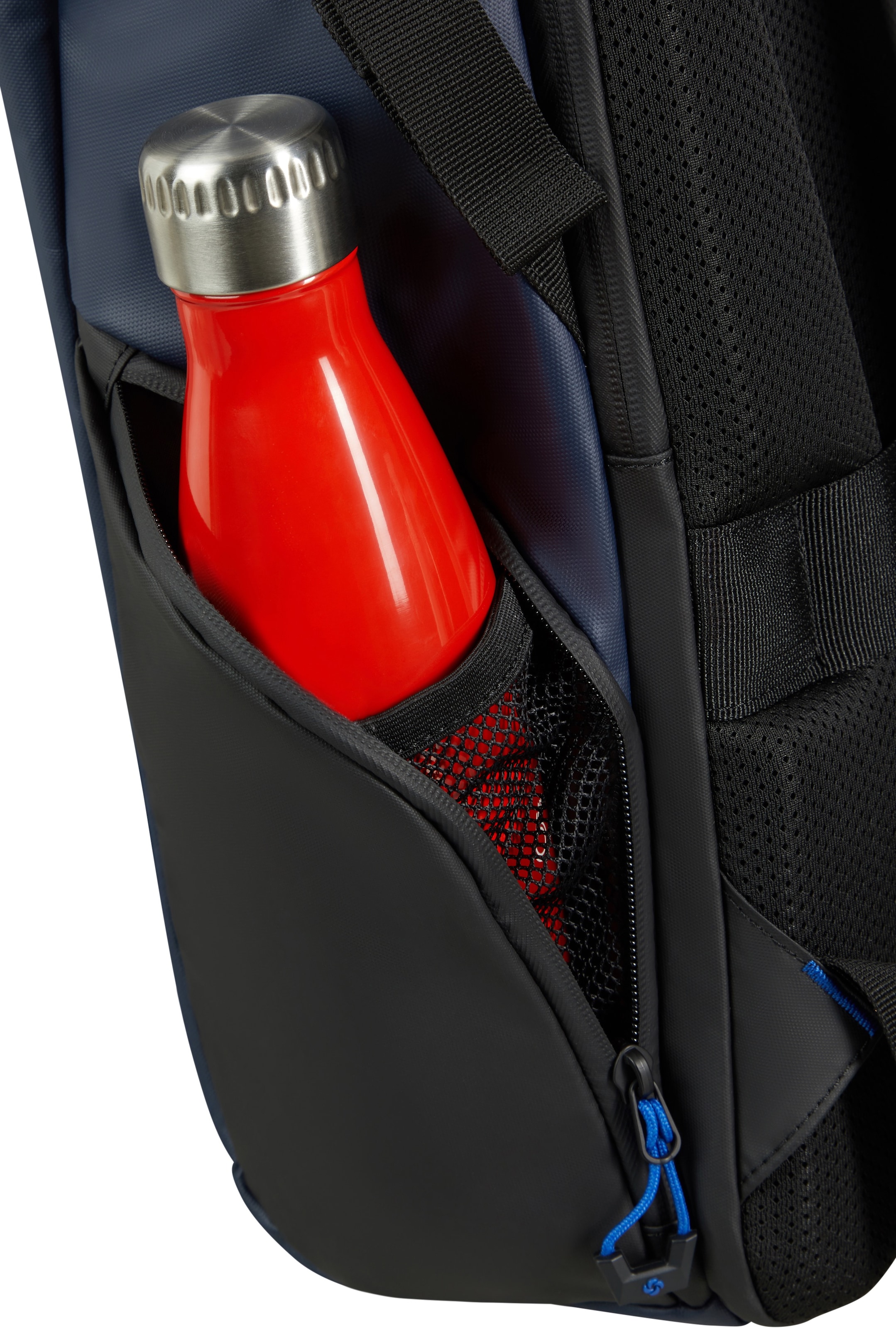 Samsonite Reiserucksack »ECODIVER L« Freizeitrucksack Laptoprucksack Trolleyaufstecksystem Rolltop Backpack
