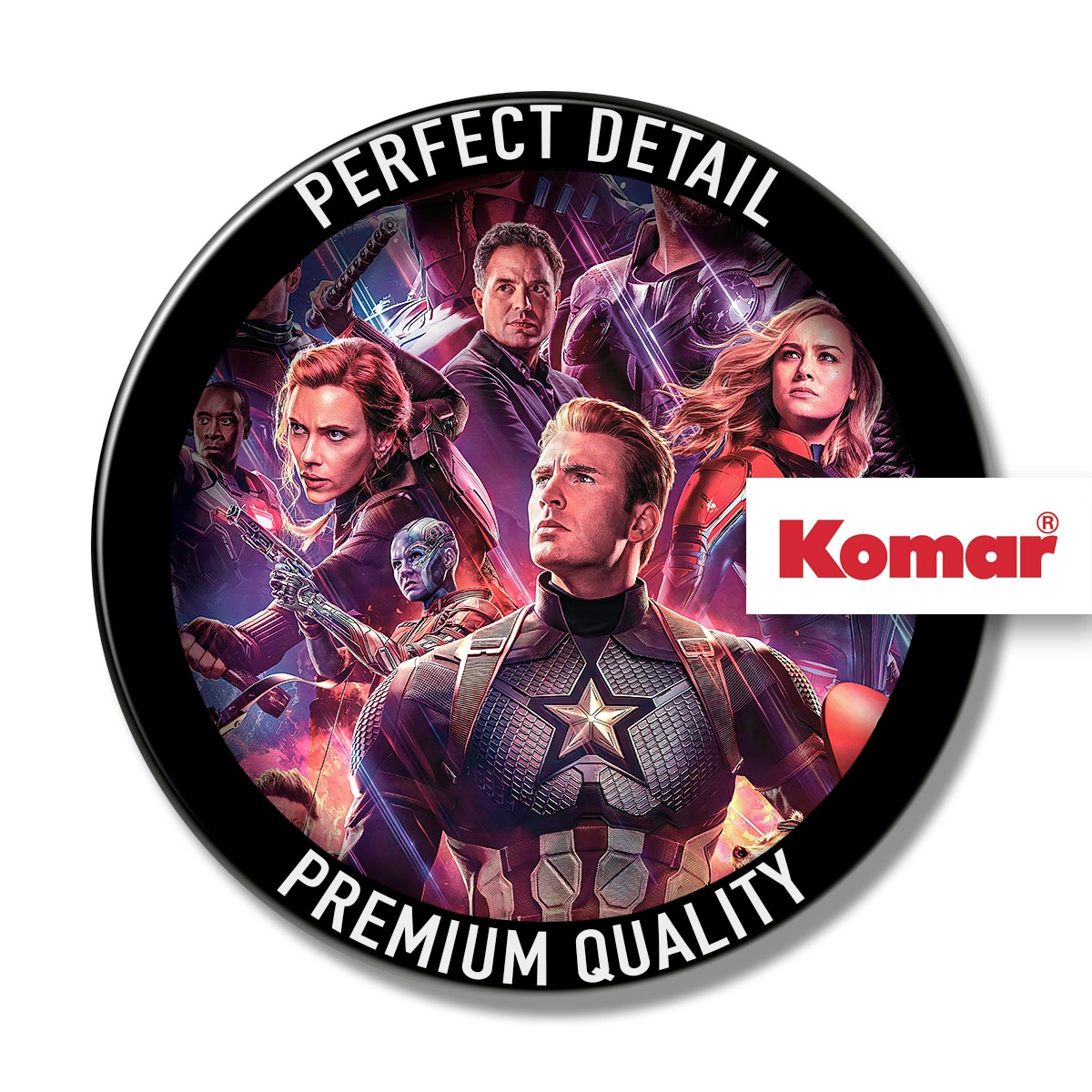 Komar Fototapete »Avengers-Endgame-Movie-Poster - Grösse 184 x 254 cm«, bedruckt, Kinderzimmer