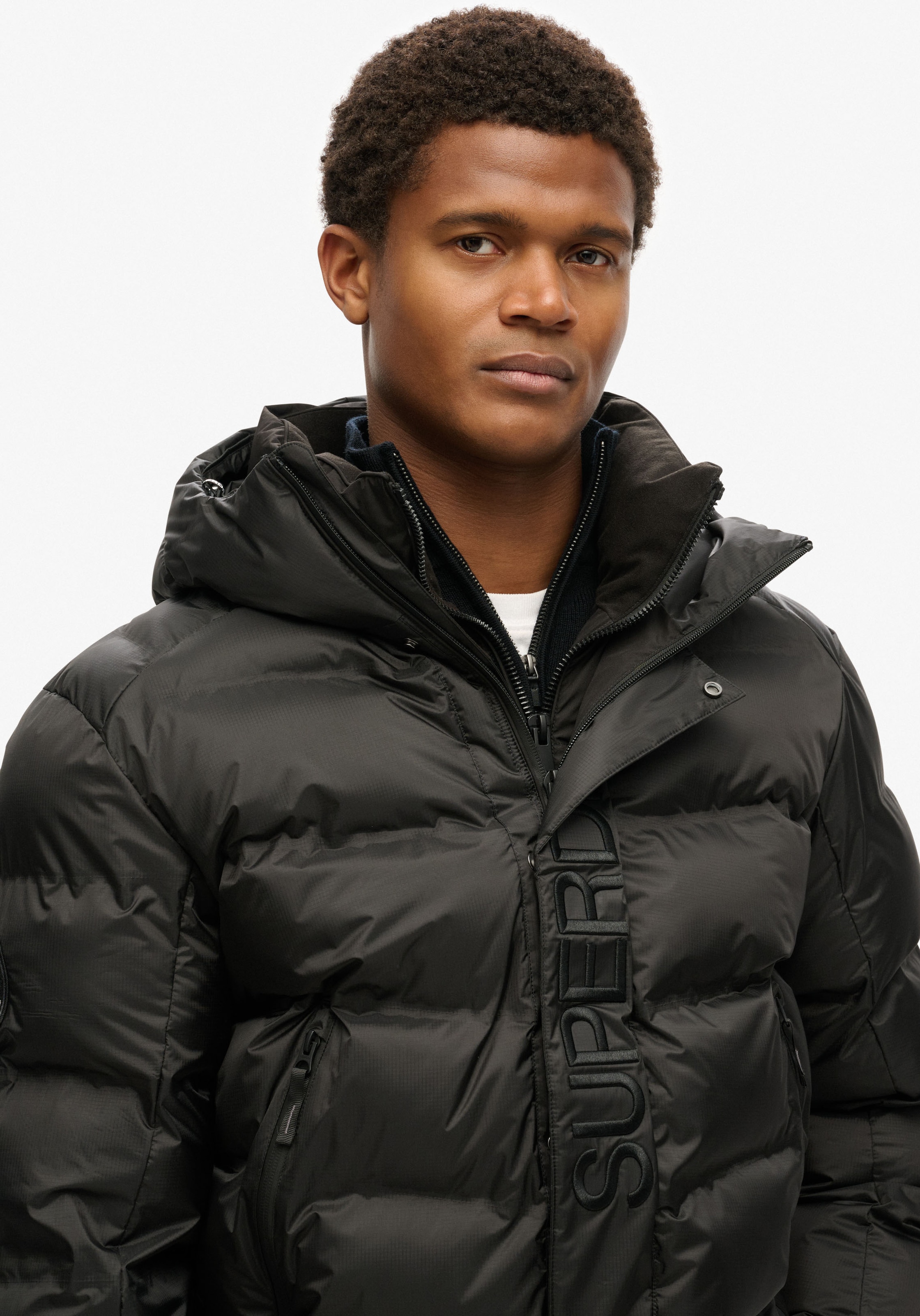 Superdry Veste matelassée »Hooded City Graphic Puffer Jkt«