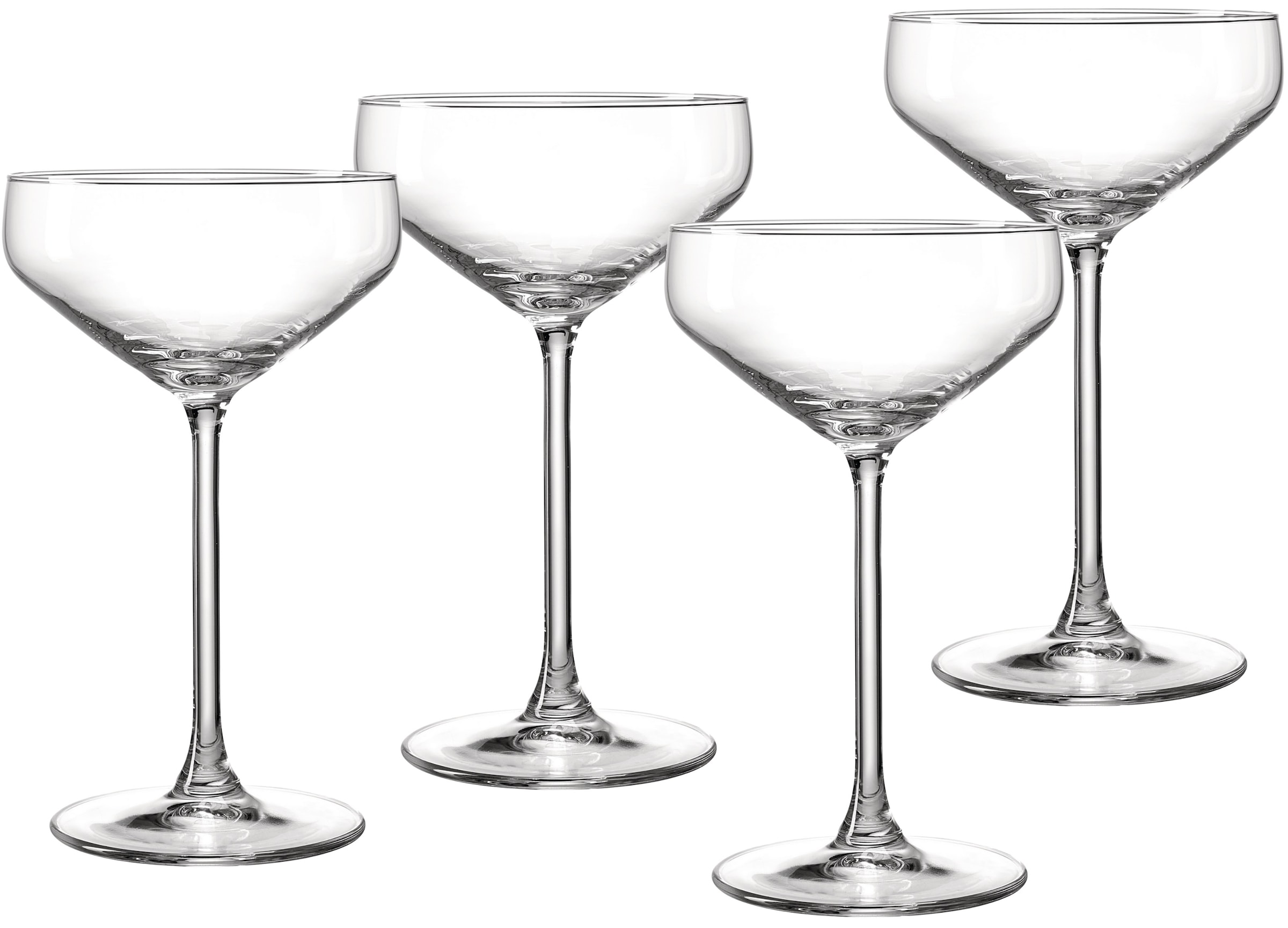 Image of Ritzenhoff & Breker Champagnerglas "Rumba" Champagnerschale im 4er Set, je 300 ml