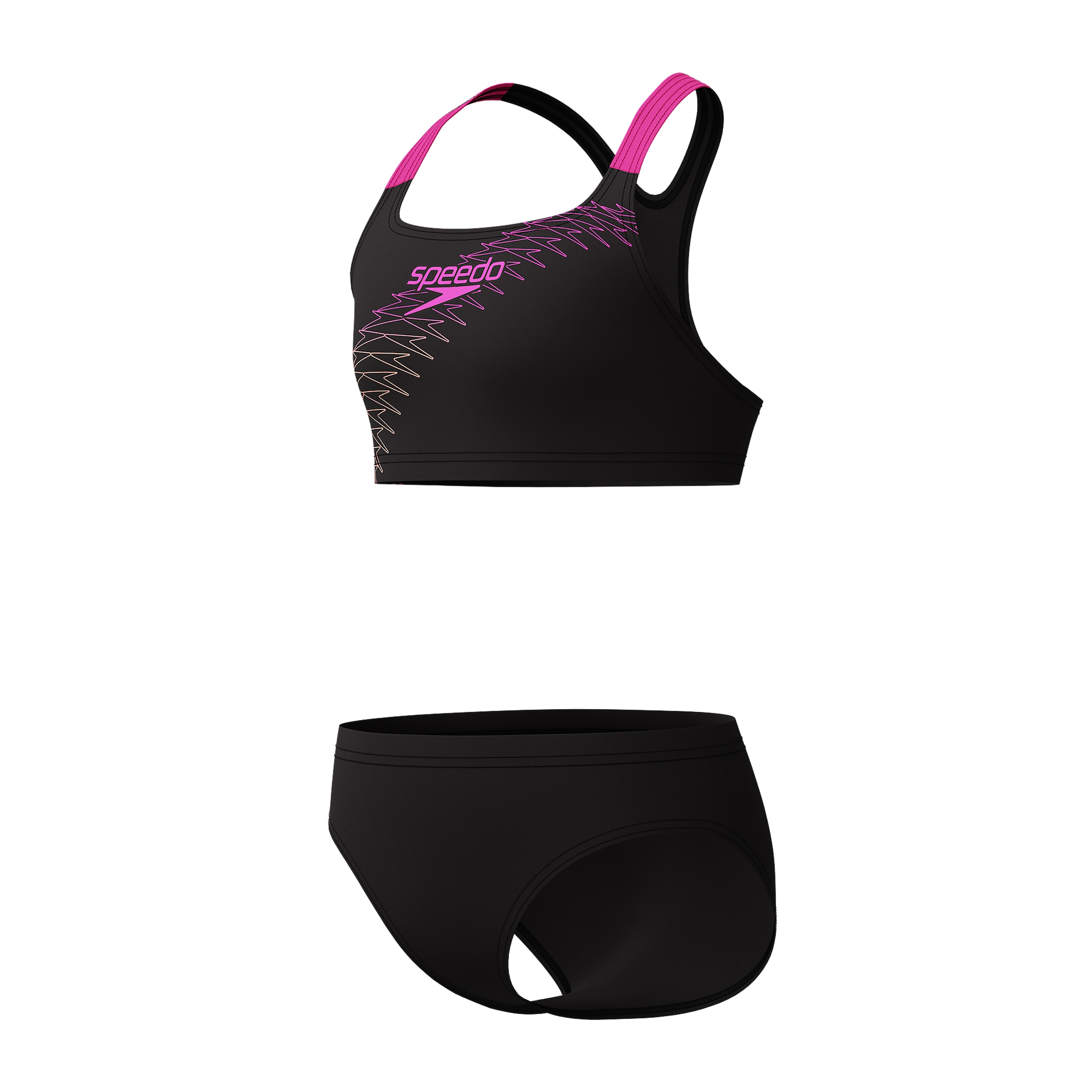 Speedo Bustier-Bikini, (Set, 2 St.), schnell trocknend