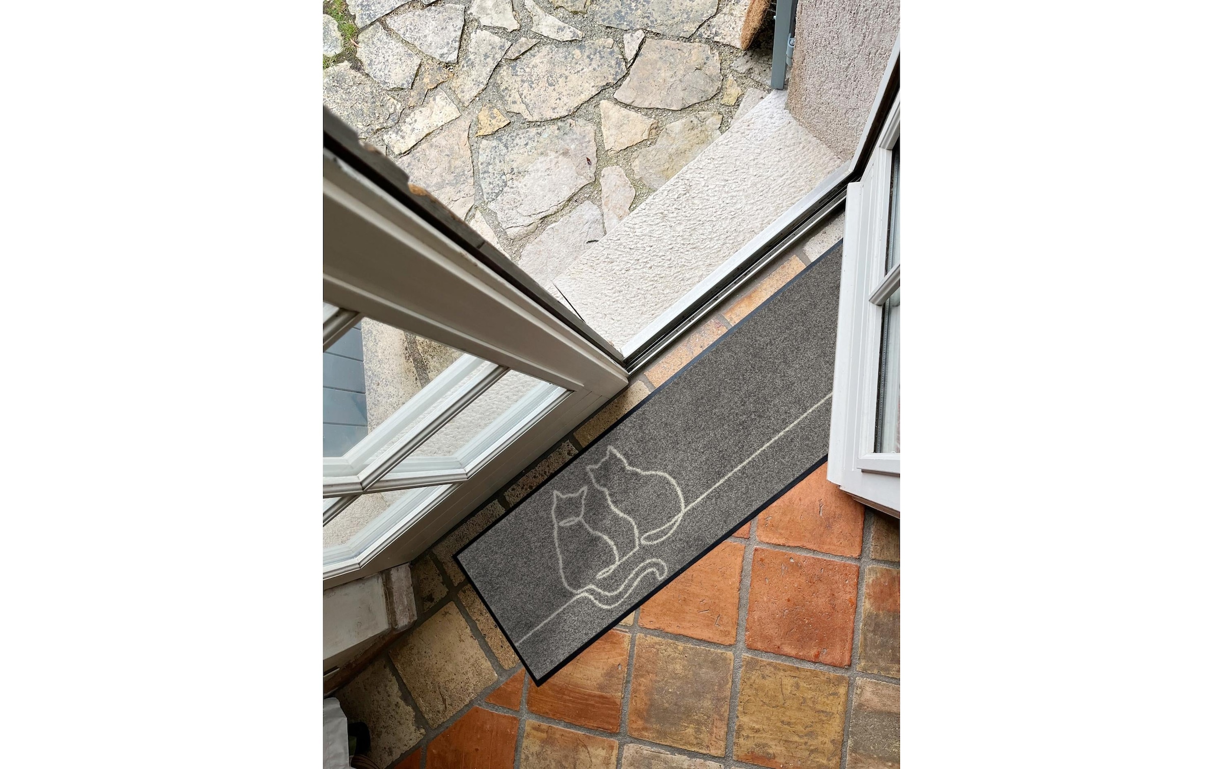 wash+dry by Kleen-Tex Fussmatte »Lovetails 35 cm x 120 cm«