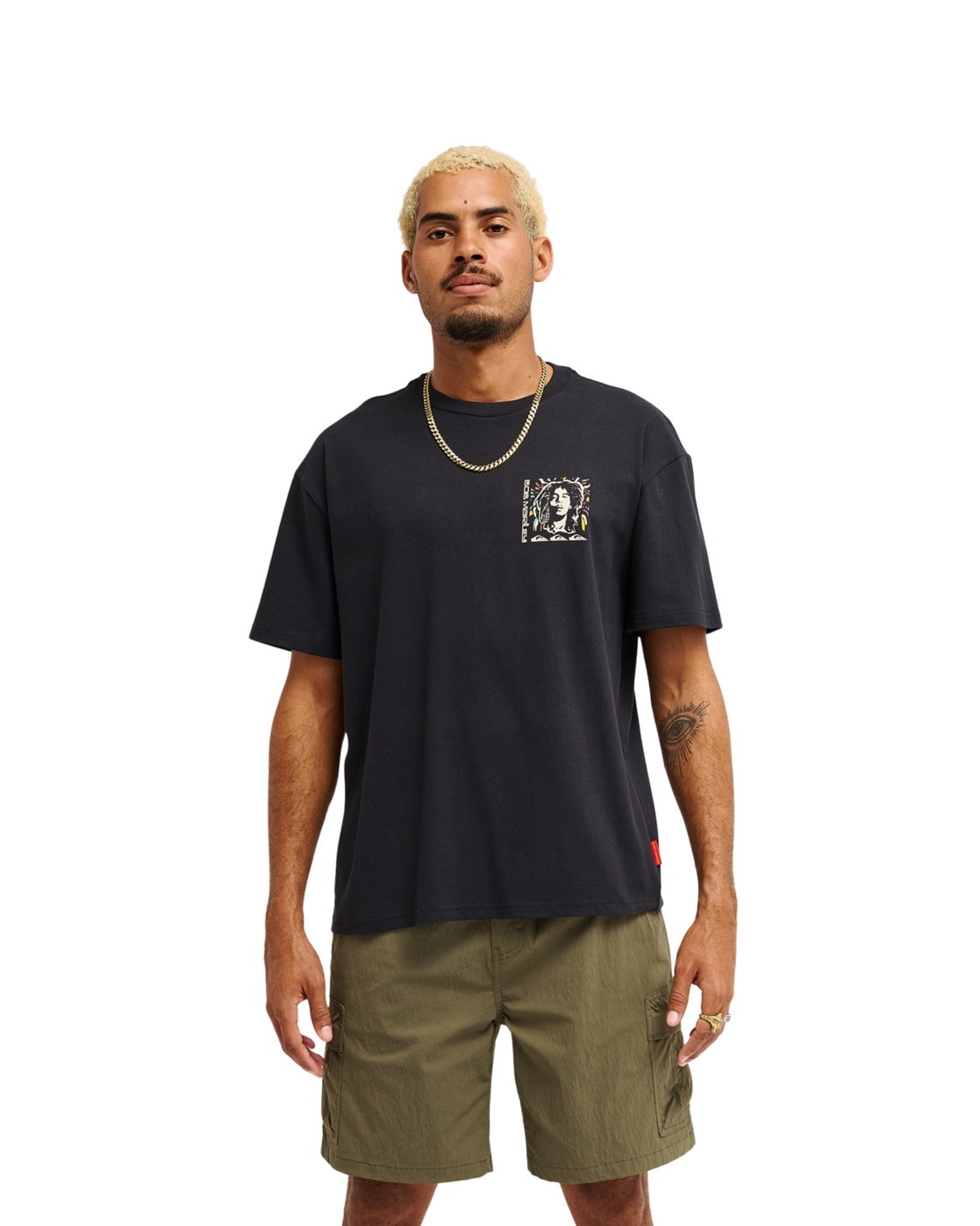 Image of Quiksilver T-Shirt "Bob Marley Warhead"