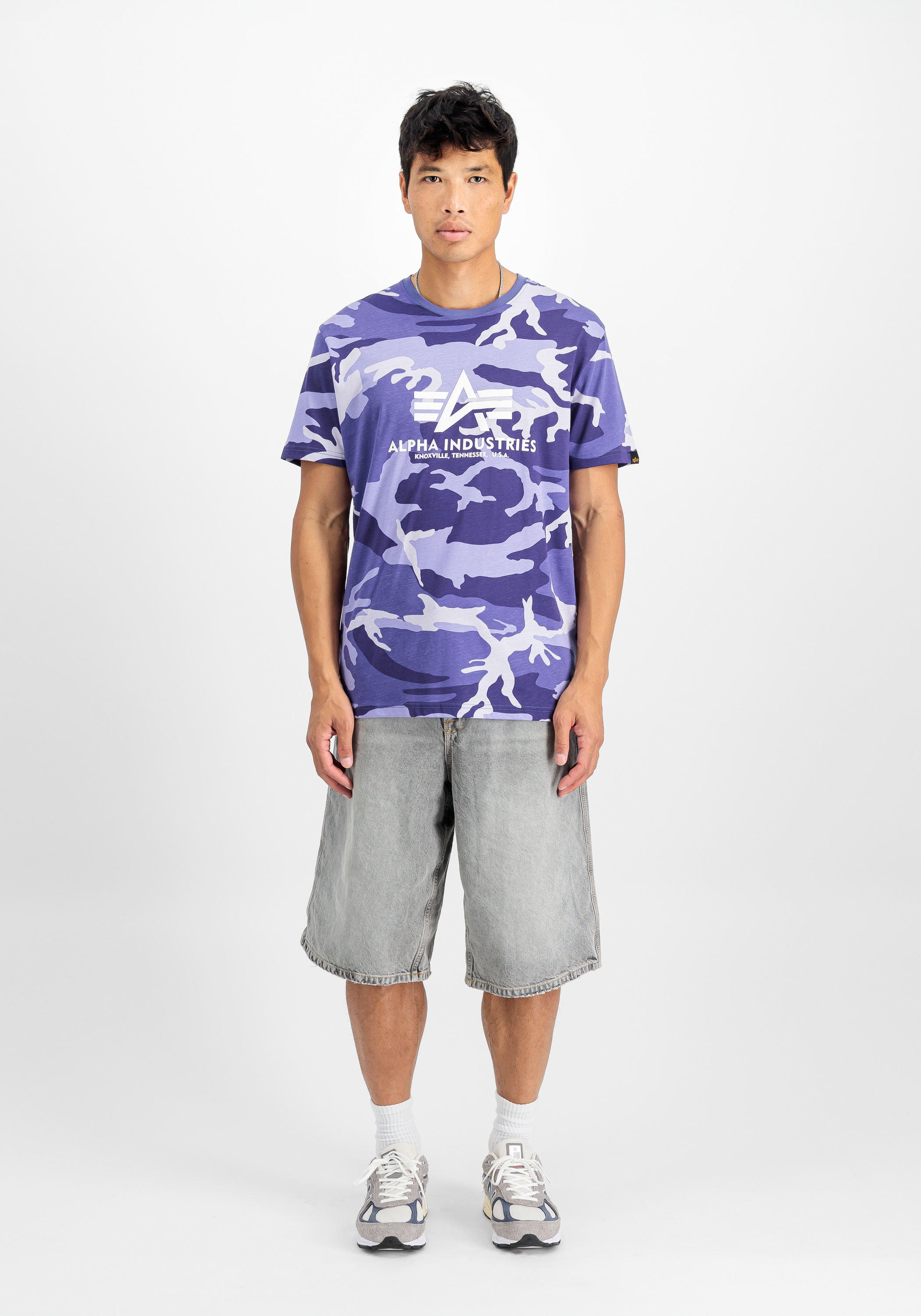 Alpha Industries T-Shirt »Alpha Industries Men - T-Shirts Basic T-Shirt Camo PP«