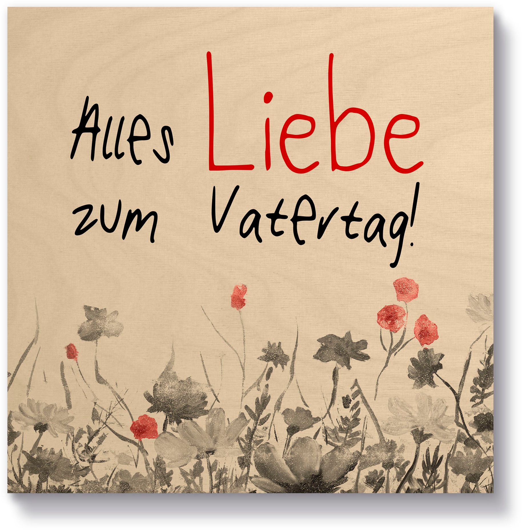 Image of Artland Holzbild »Alles Liebe zum Vatertag«, (1 St.) bei Ackermann Versand Schweiz