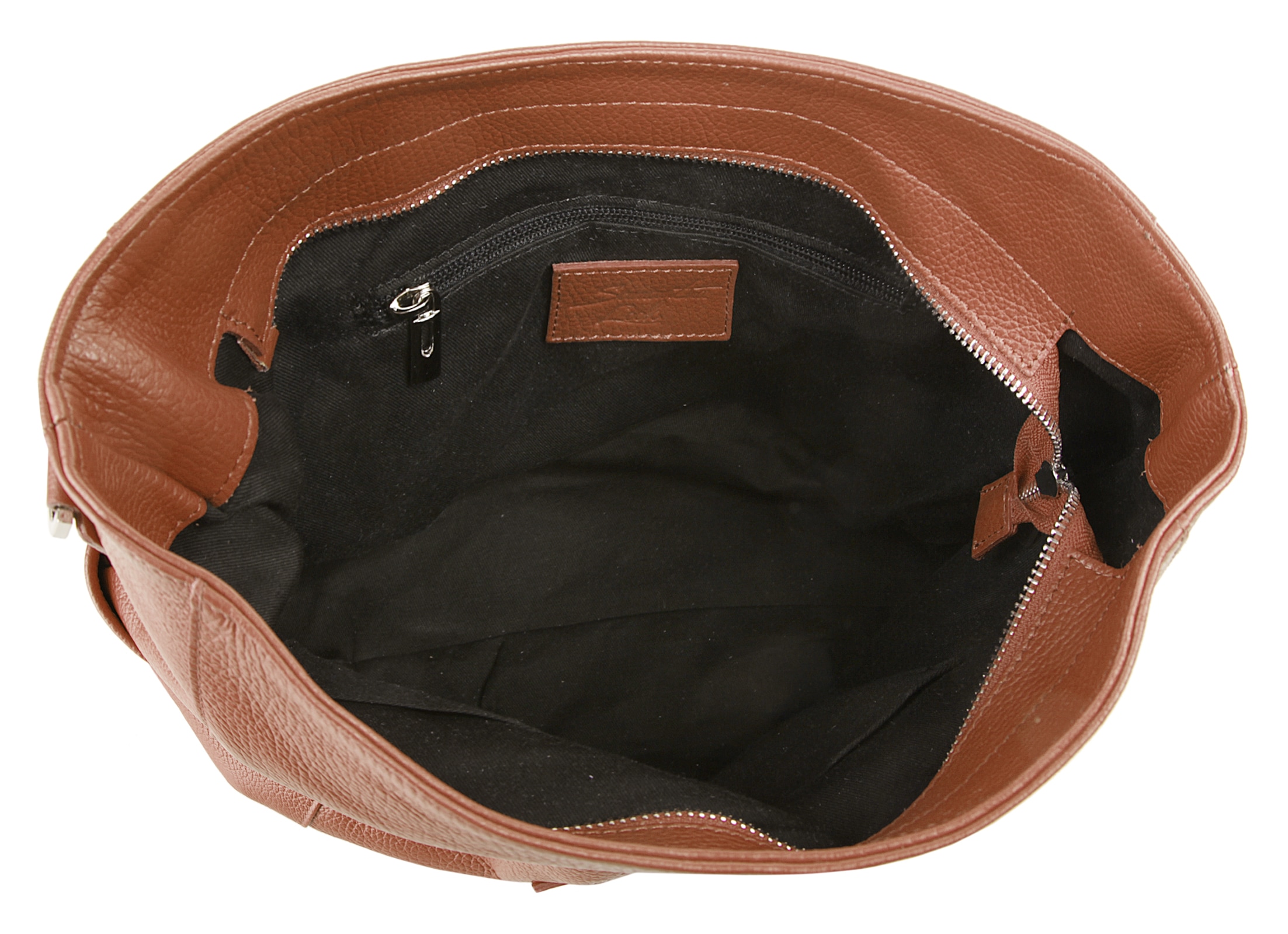 Samantha Look Shopper, echt Leder, Made in Italy