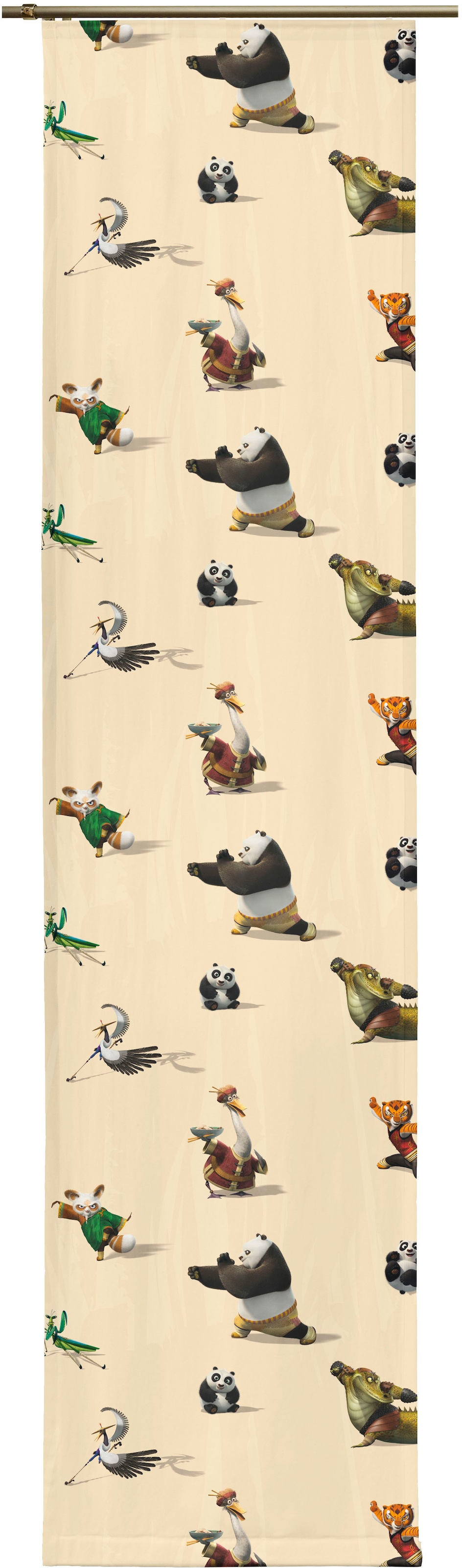 ♕ Wirth Schiebegardine »Kung Panda«, St.) (1 versandkostenfrei Fu auf