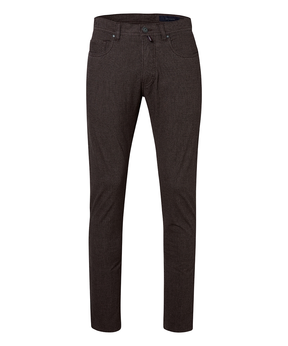 Pierre Cardin 5-Pocket-Hose »PC-Lyon«, fein gemusterst