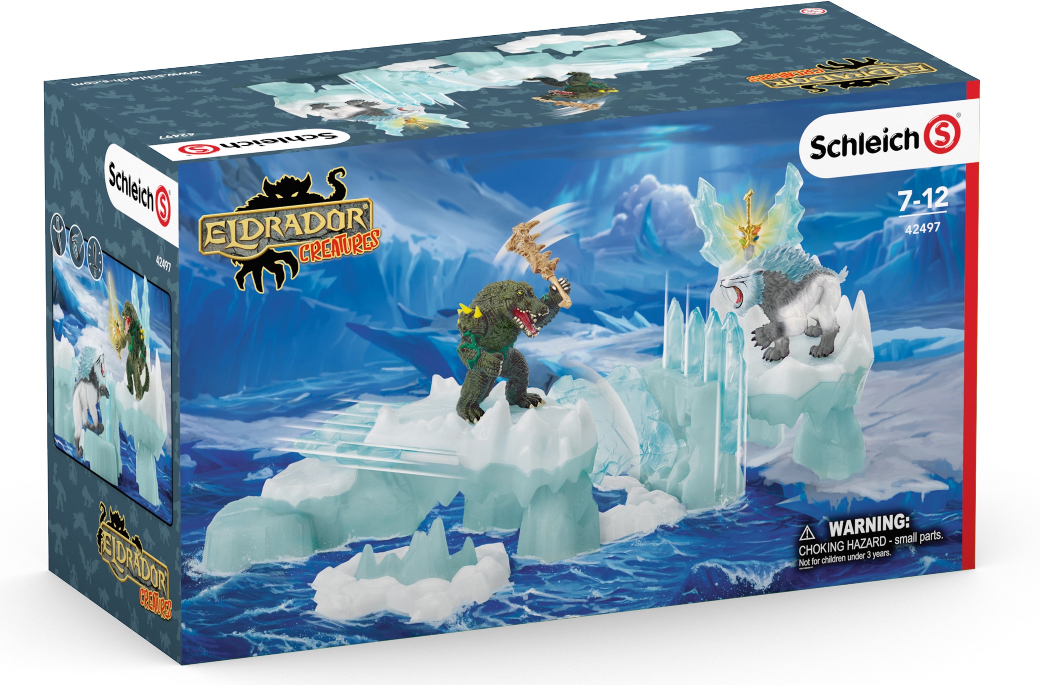 Schleich® Spielwelt »ELDRADOR®, Angriff auf die Eisfestung (42497)«, (Set)