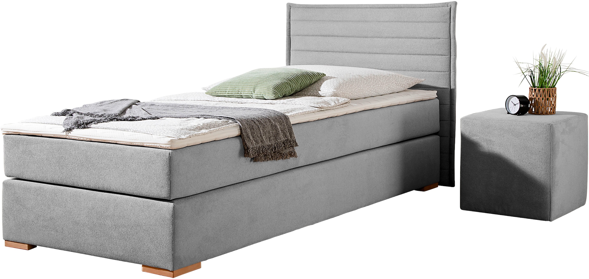Home affaire Boxspringbett »"Östermoor"«, in H2, H3 oder H4 erhältlich