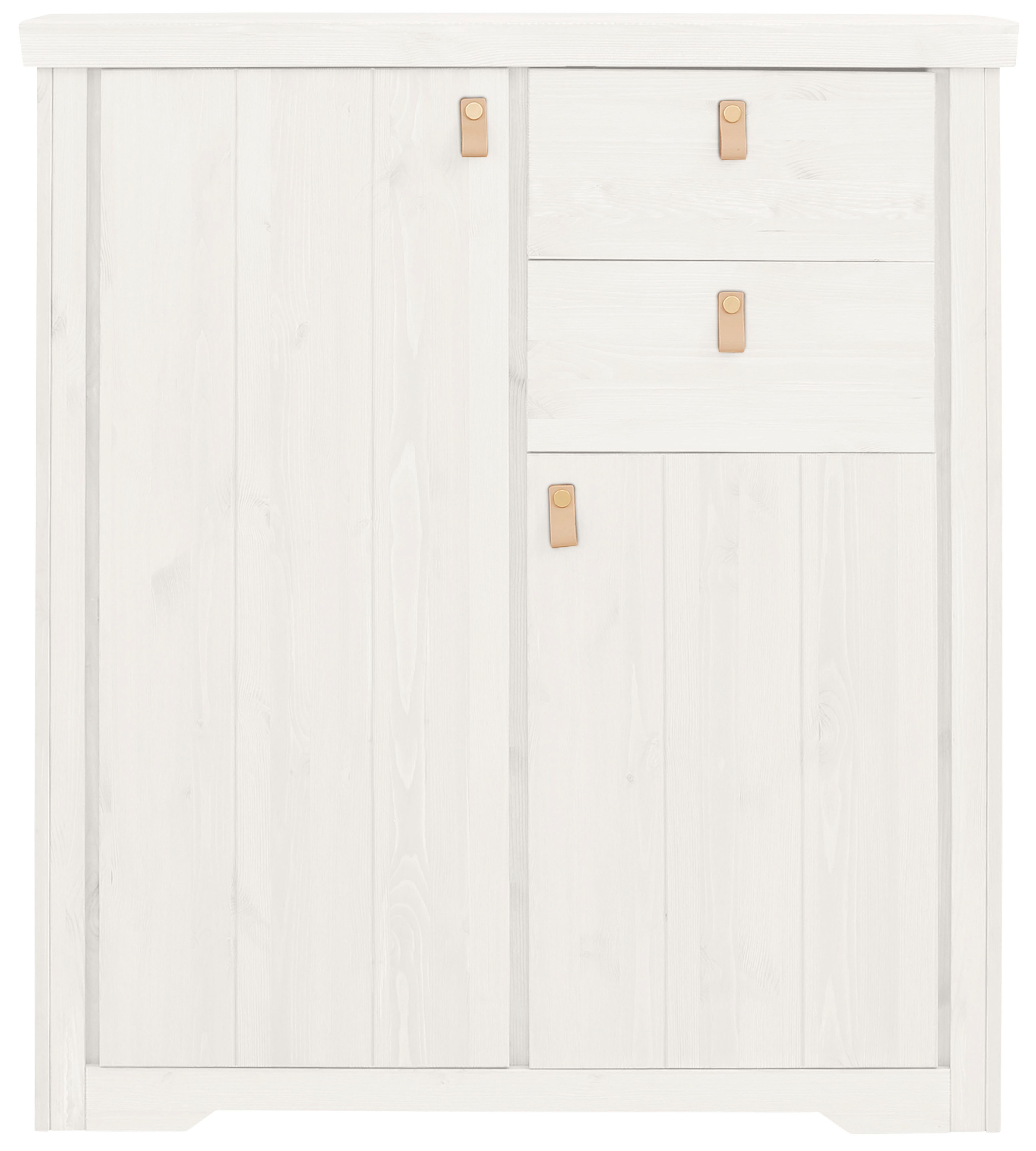 Image of Home affaire Highboard »Kleefeld«, aus Kiefer massiv, in diversen Farben bei Ackermann Versand Schweiz