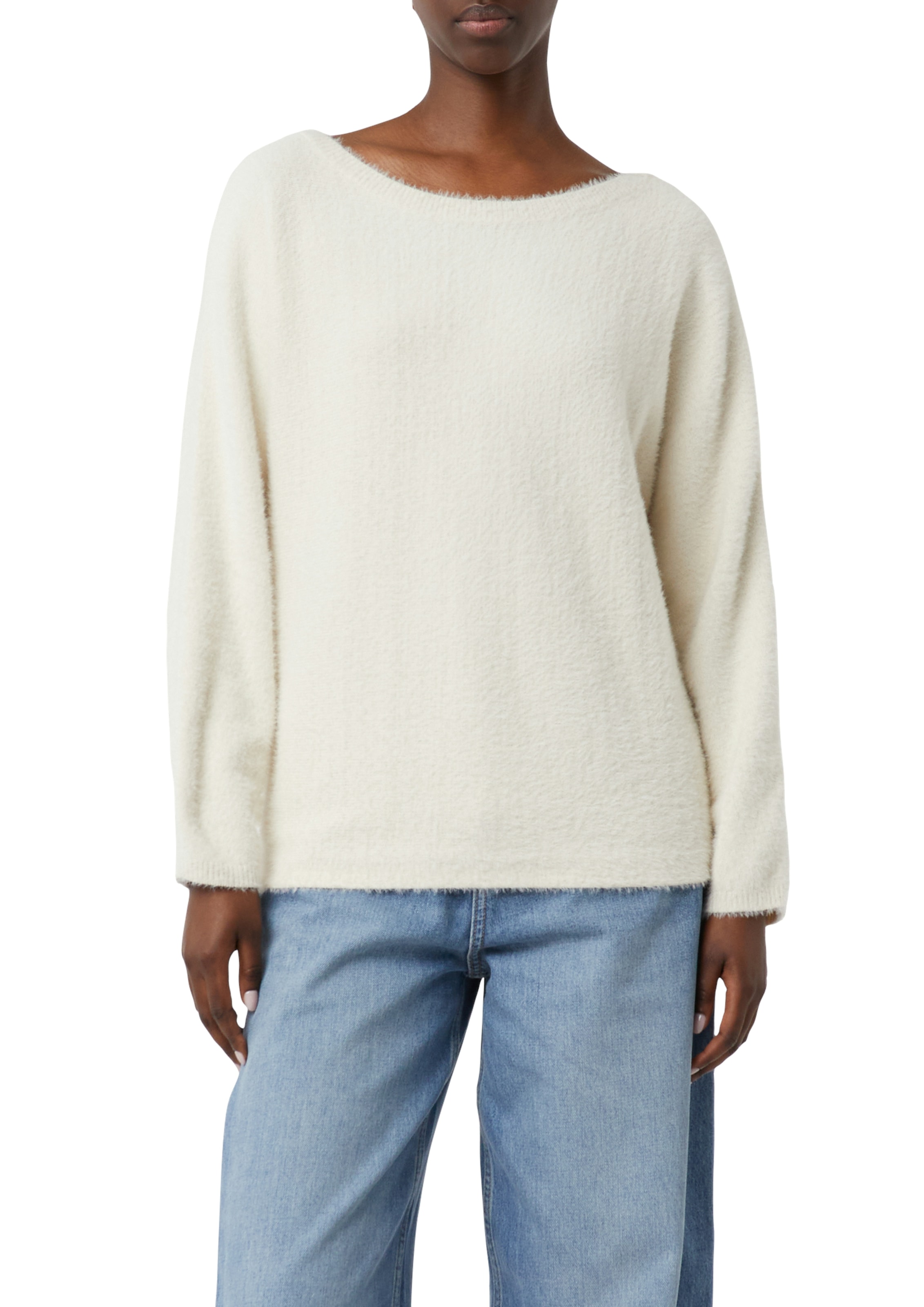 Image of Comma Strickpullover mit extra weichem Plüsch
