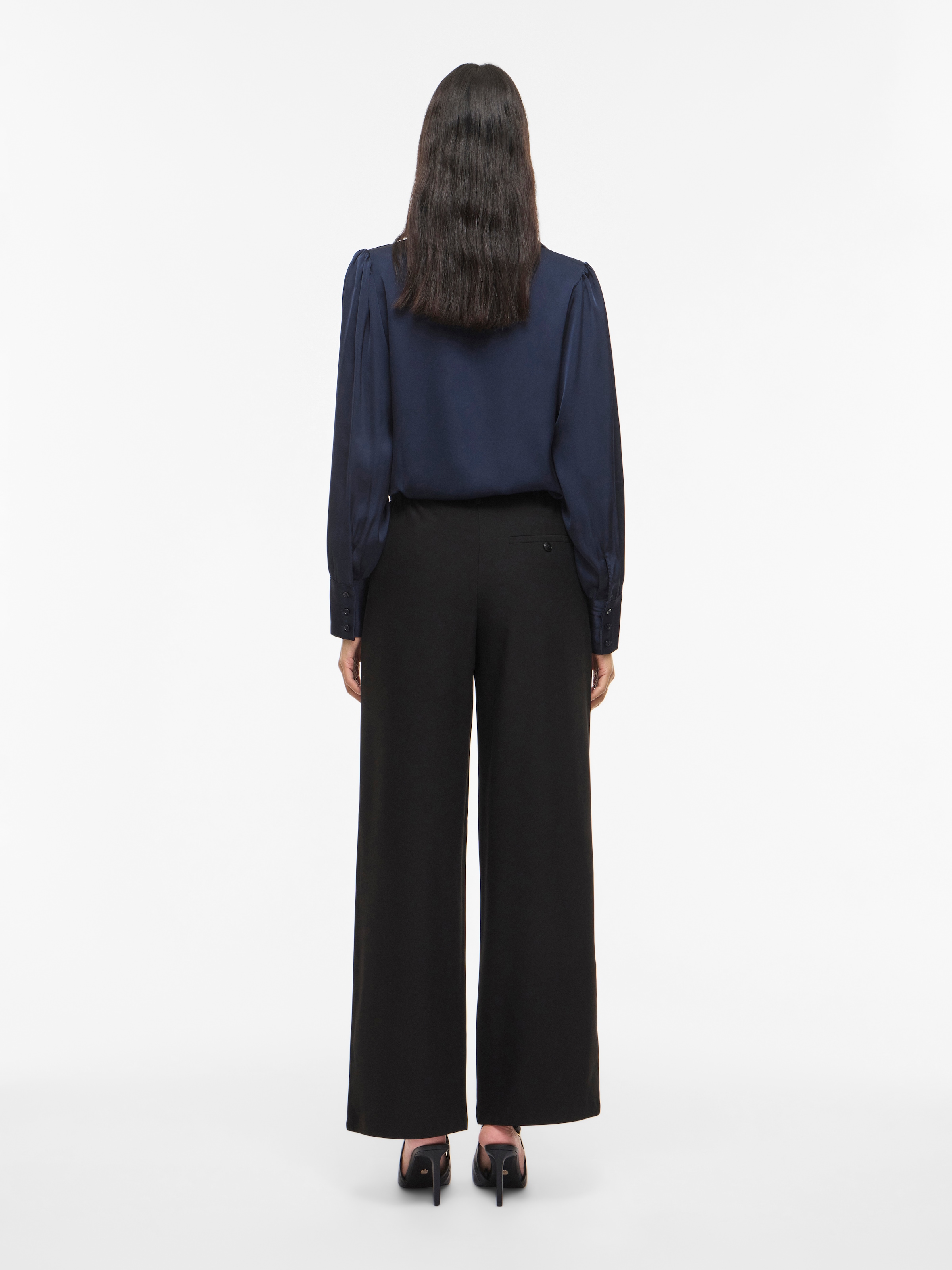 Vila Pantalon de costume »VISIFFE HW WIDE PANTS - NOOS«