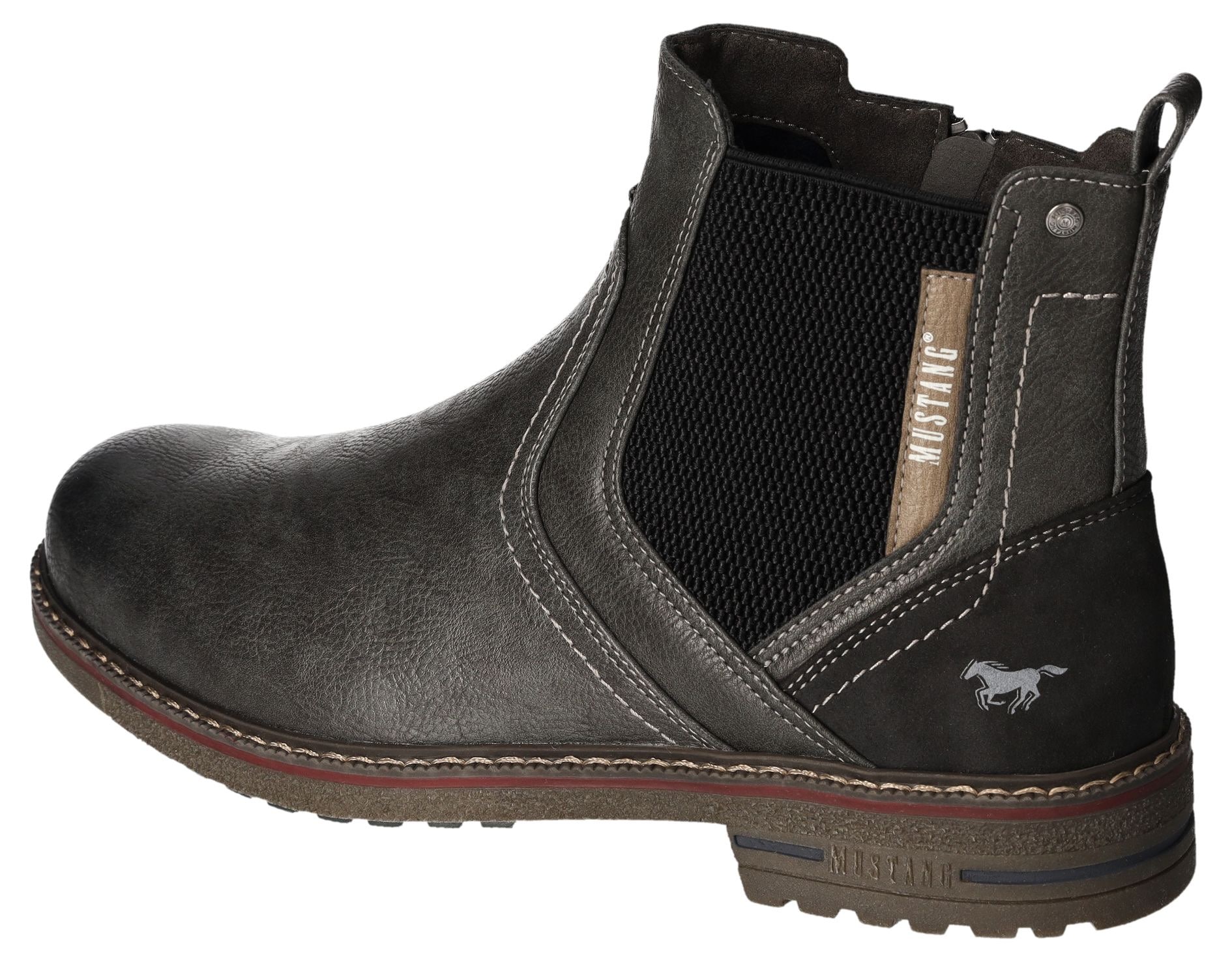 Mustang Shoes Chelseaboots, Stiefelette, Business Schuh im klassischen Design, Weite G