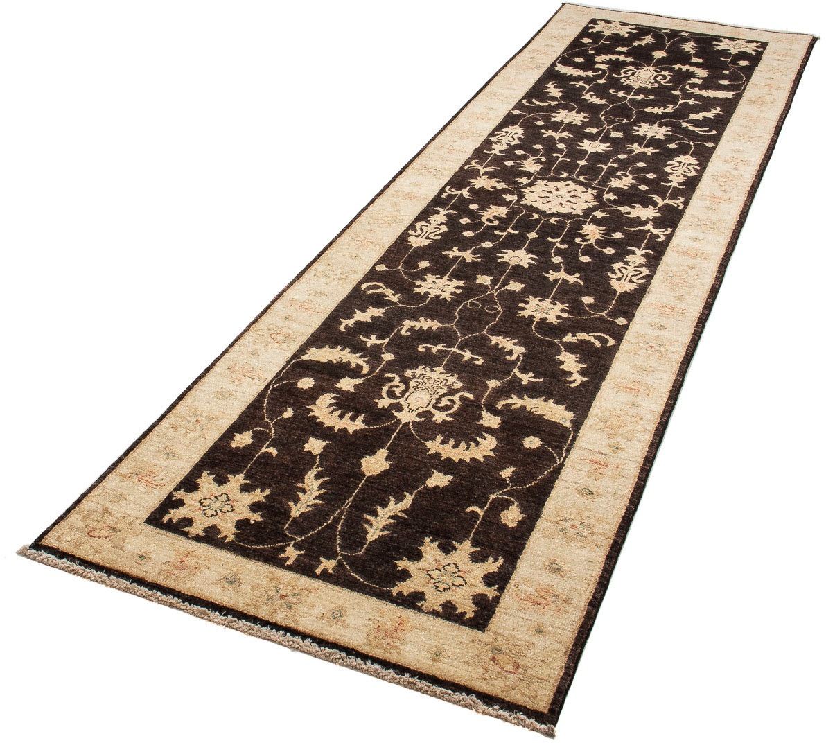 Image of morgenland Orientteppich »Ziegler - 295 x 80 cm - dunkelblau«, rechteckig, 6 mm Höhe, Wohnzimmer, Handgeknüpft, Einzelstück mit Zertifikat bei Ackermann Versand Schweiz