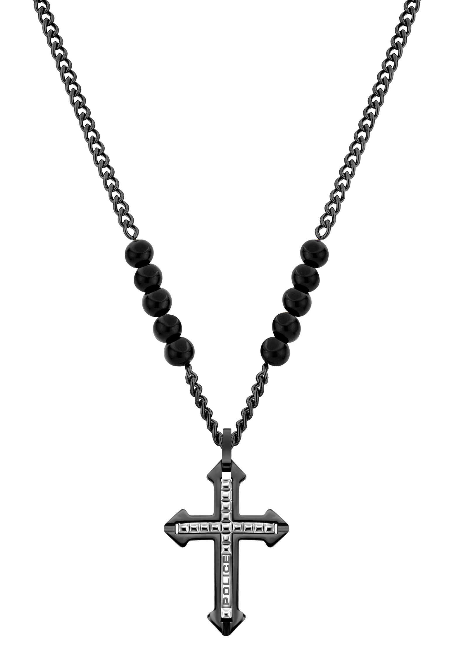 Image of Police Kette mit Anhänger »Kreuz, CUILLIN, PJ26568PSU.03« bei Ackermann Versand Schweiz