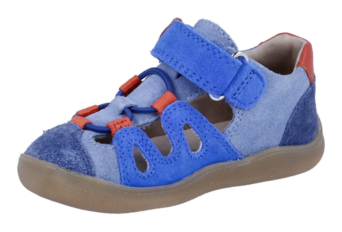 Richter Chaussures pieds nus »Samy«  Chaussure bébé, chaussure à scratch, gabarit de taille à télécharger, avec WMS