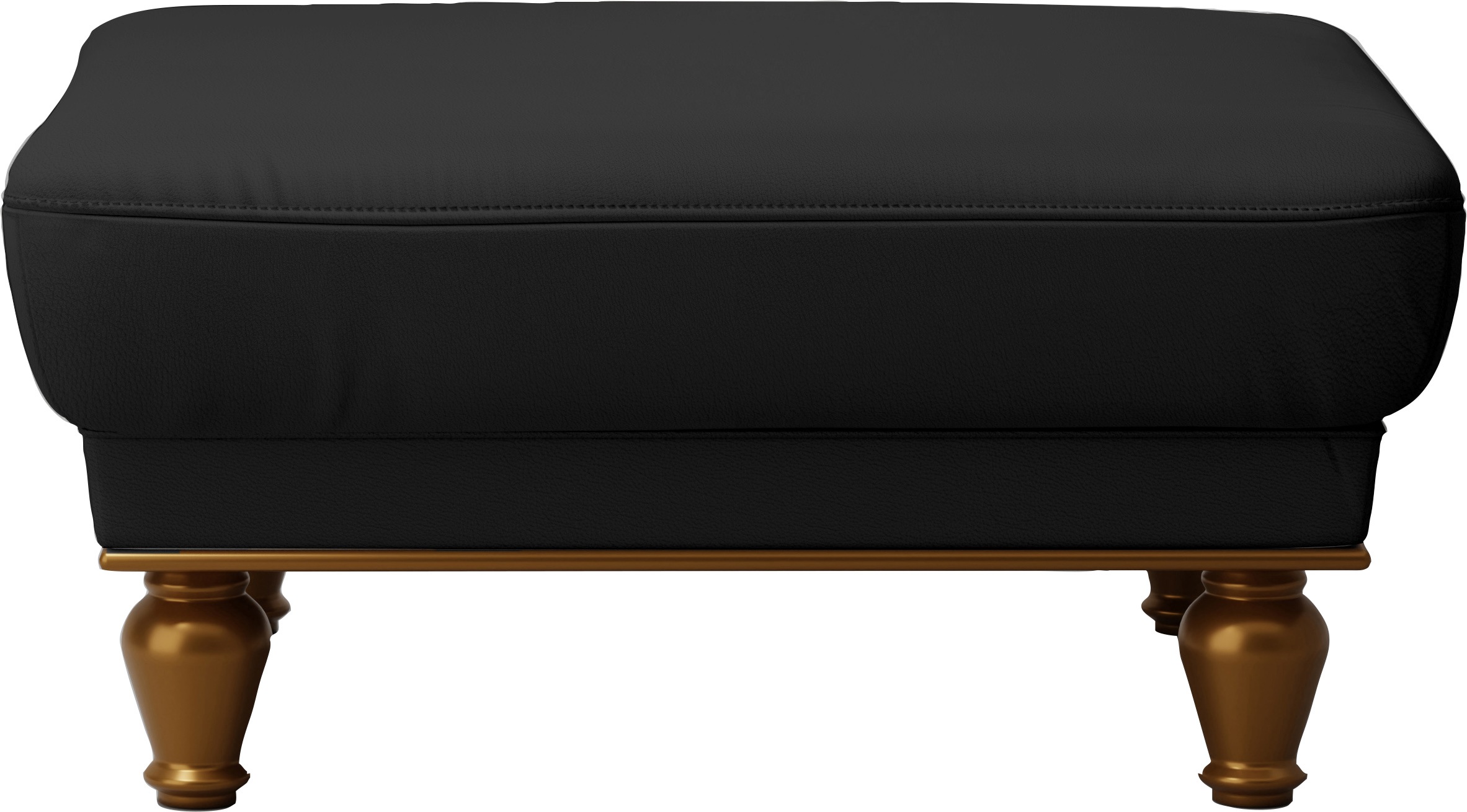 sit&more Polsterhocker »Orient 5«, goldfarbene Füsse