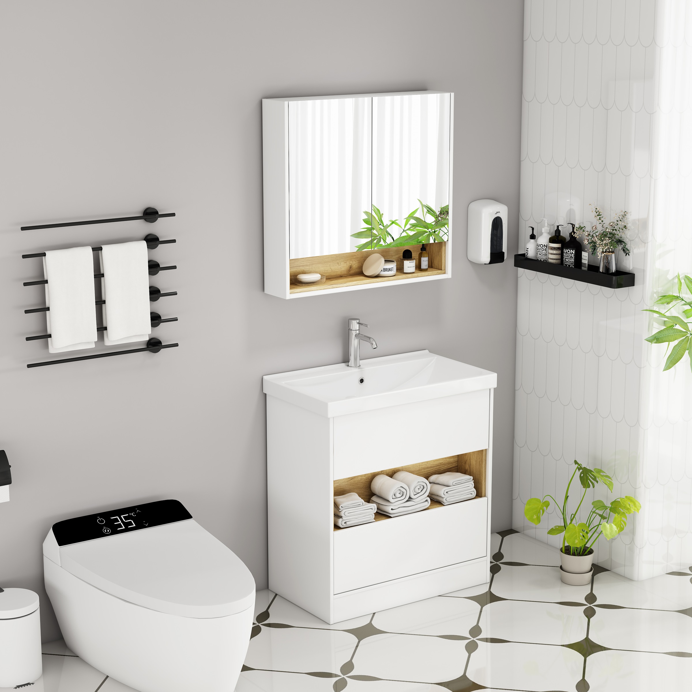 welltime Ensemble de salle de bains »Valencia«