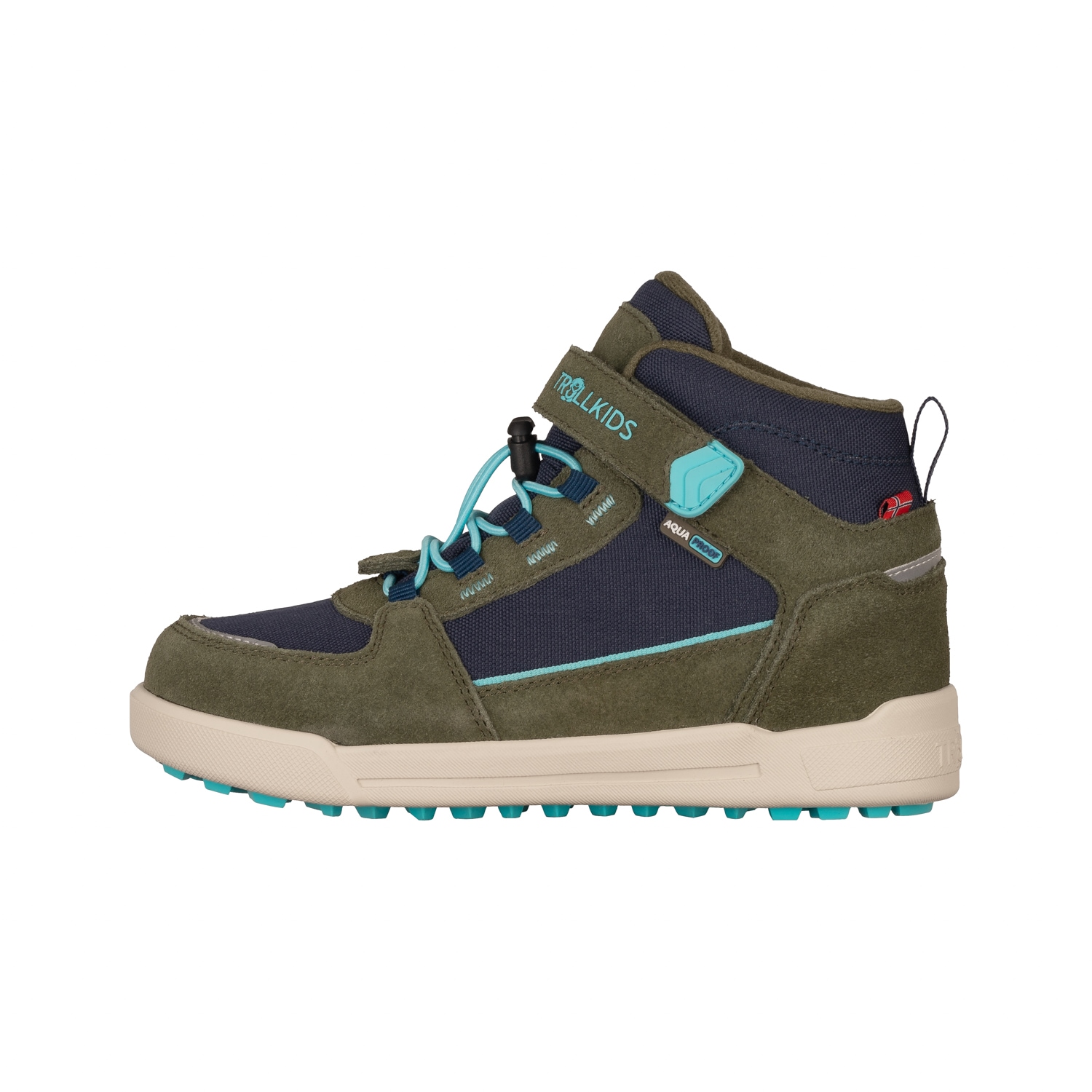 TROLLKIDS Bottes d'hiver »KIDS GRYLLEFJORD MID CUT«  étanche