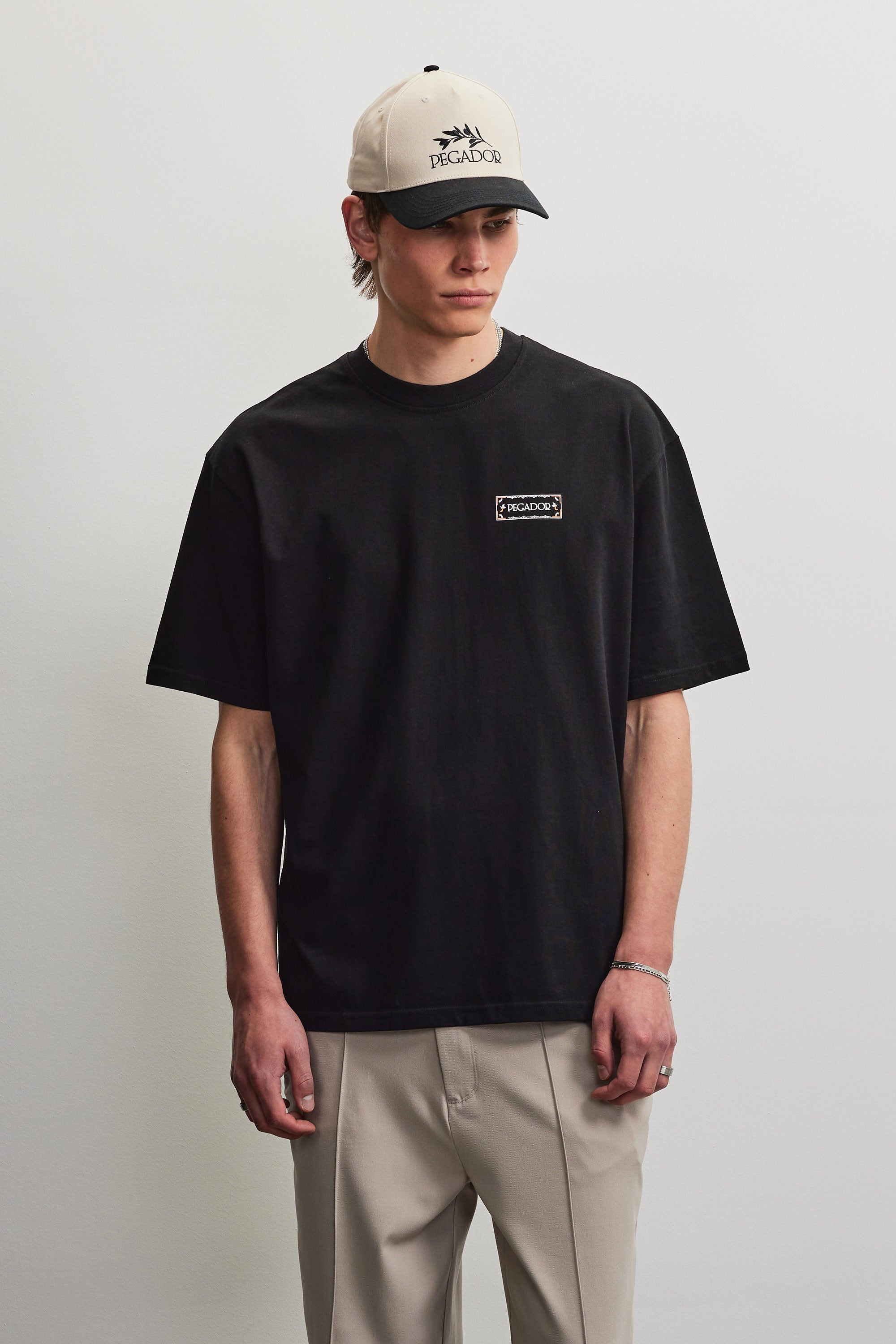 Image of PEGADOR Rundhalsshirt "VIBORG OVERSIZED TEE"