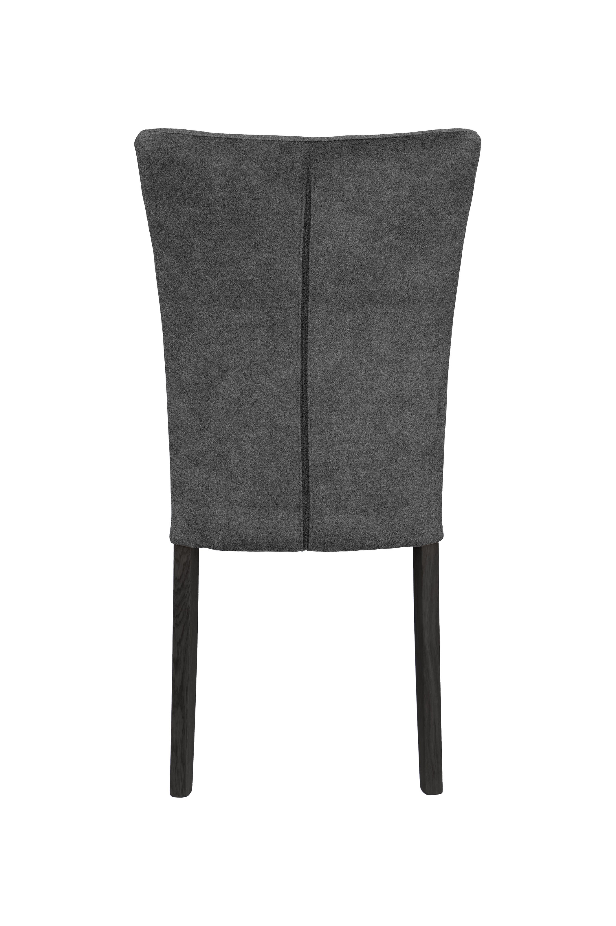 Home affaire 4-Fussstuhl »Diamond«, (Set), 2 St., Samtvelours, Sitz und Ruecken gepolstert