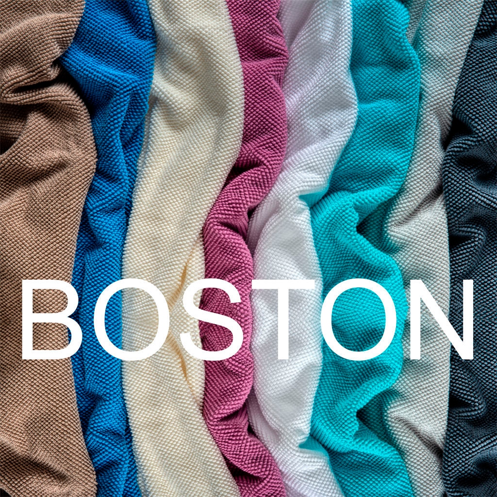 Egeria Badematte »Boston«, fussbodenheizungsgeeignet, Badvorleger Uni Farben, waschbar