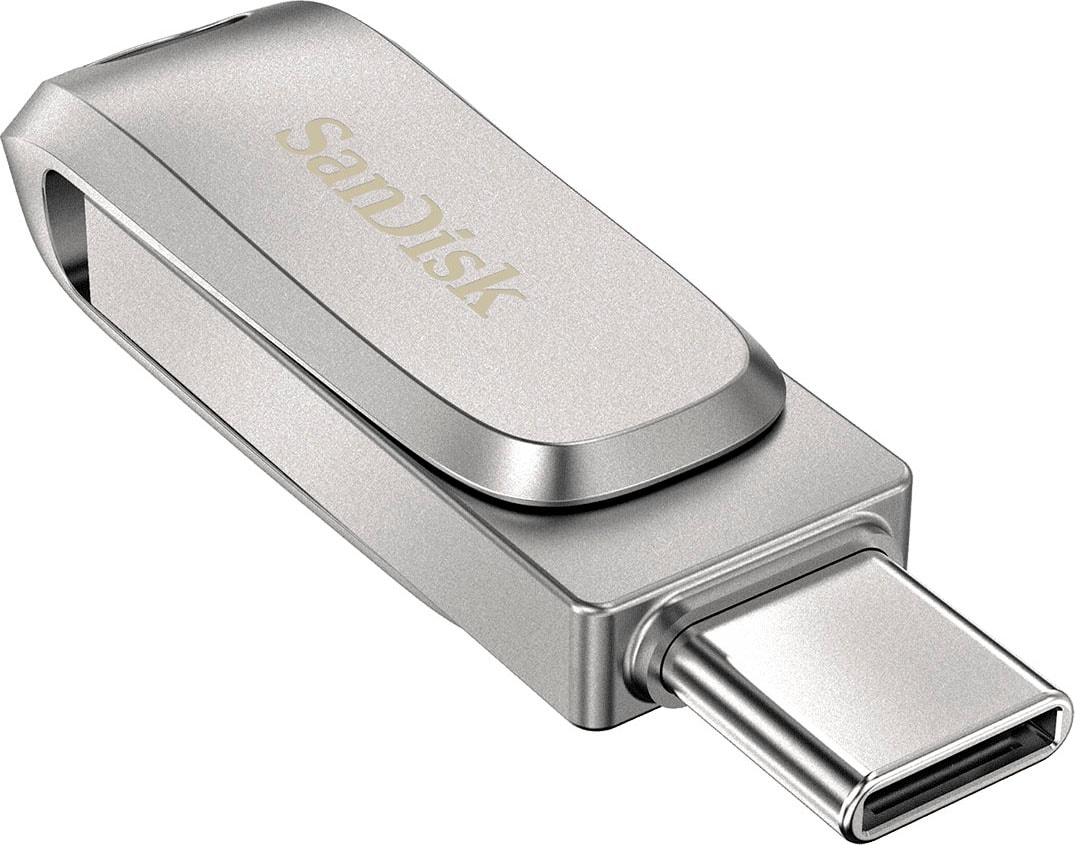 Sandisk Clé USB »Ultra® Dual Drive Luxe USB Type-C™ 128 GB« (128GB GB Lesegeschwindigkeit 150 MB/s)