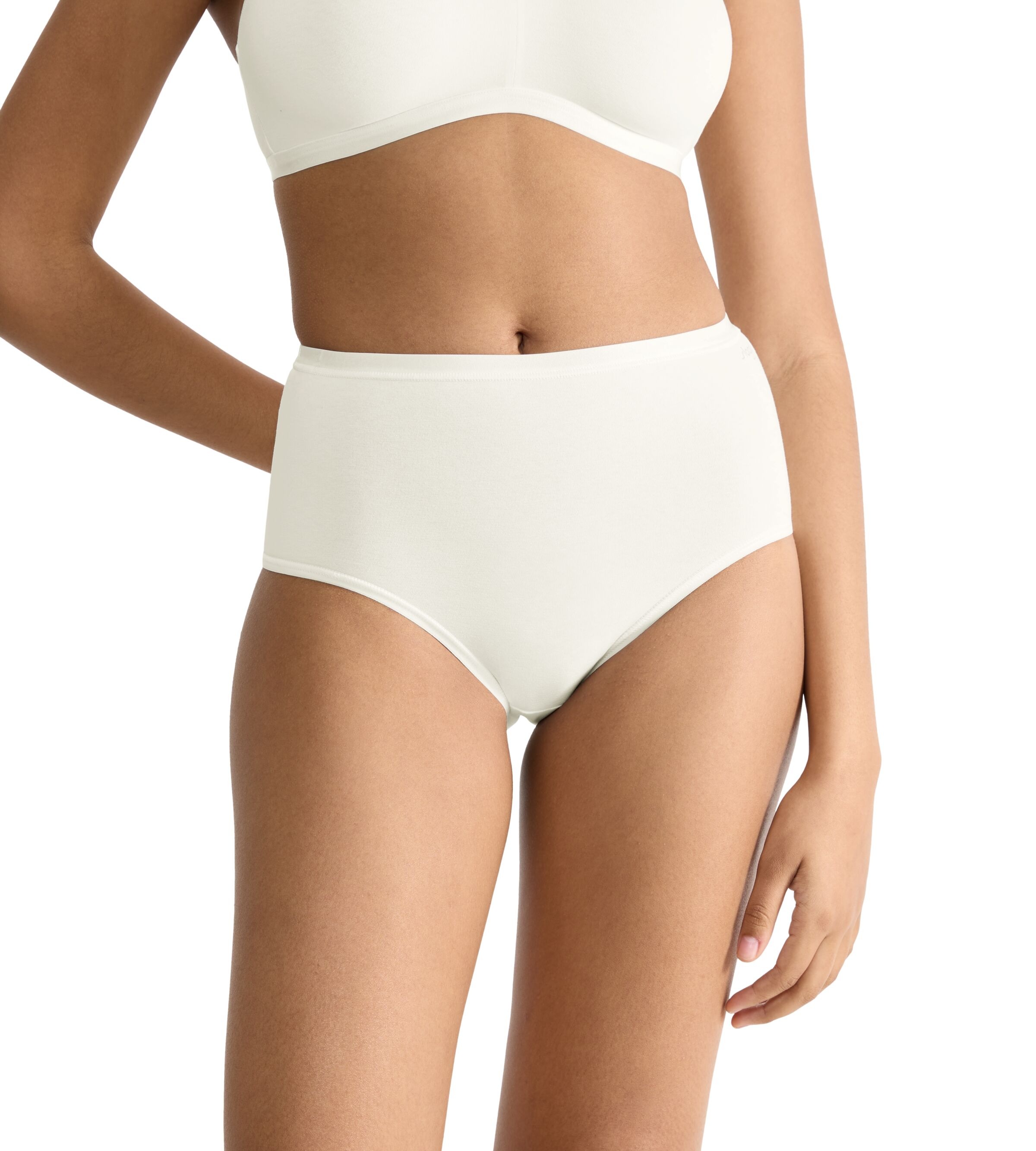 sloggi Slip »GO Daily Cotton Highwaist 3P«, (3er Pack), glanzeffekt Details