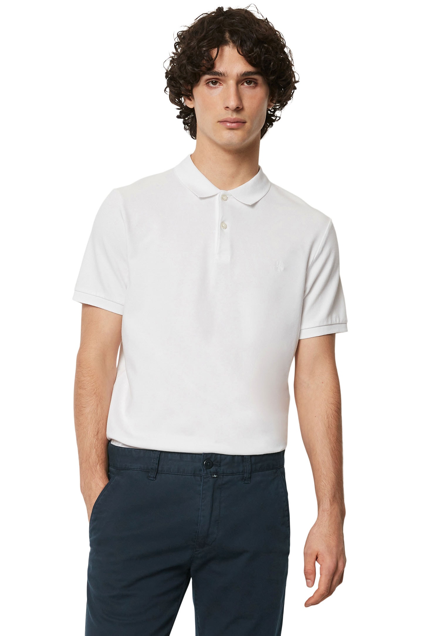 Image of Marc OPolo Poloshirt im klassischen Look