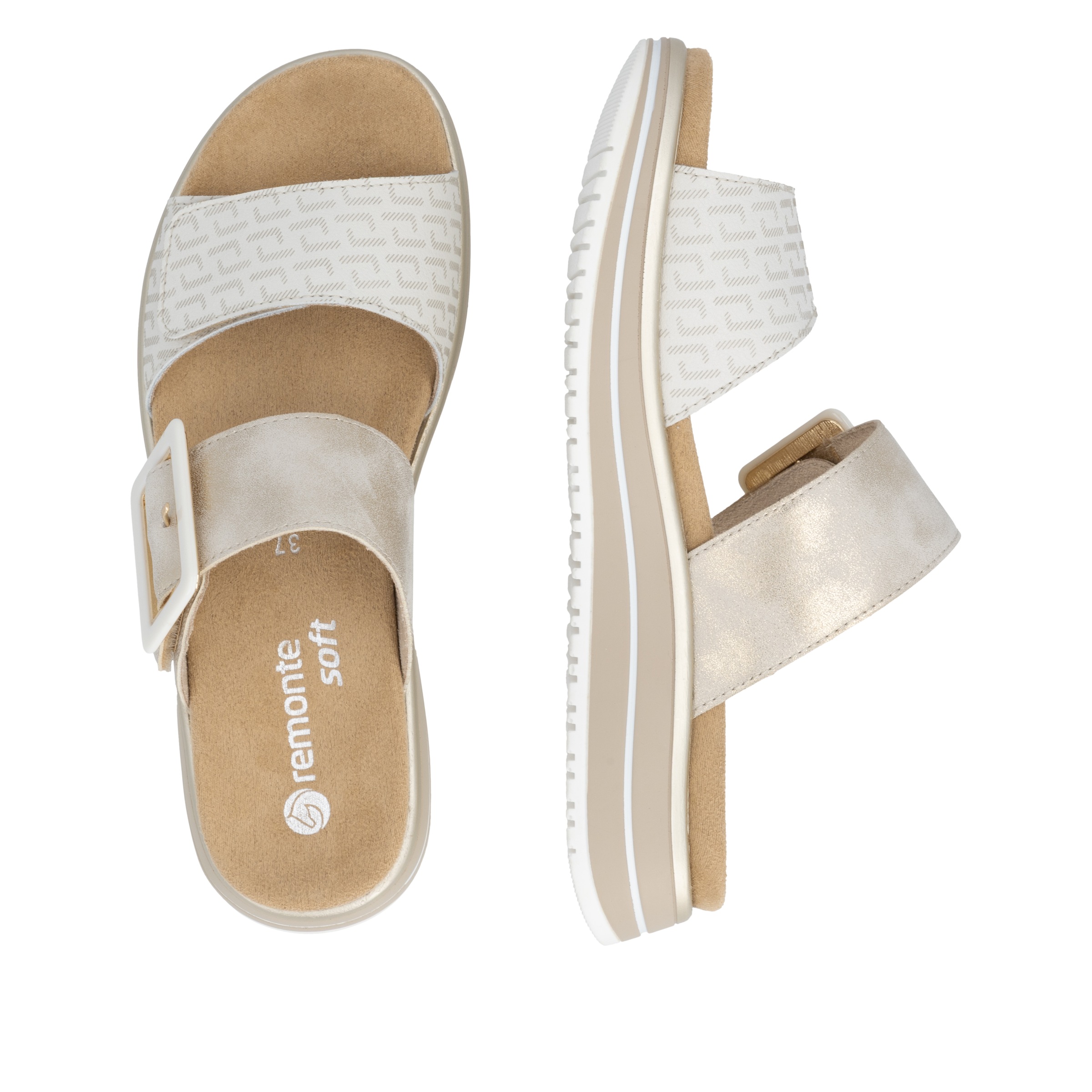 Remonte Pantolette  Chaussure d'été, chaussure de plage, sandale avec équipement Lite´n Soft