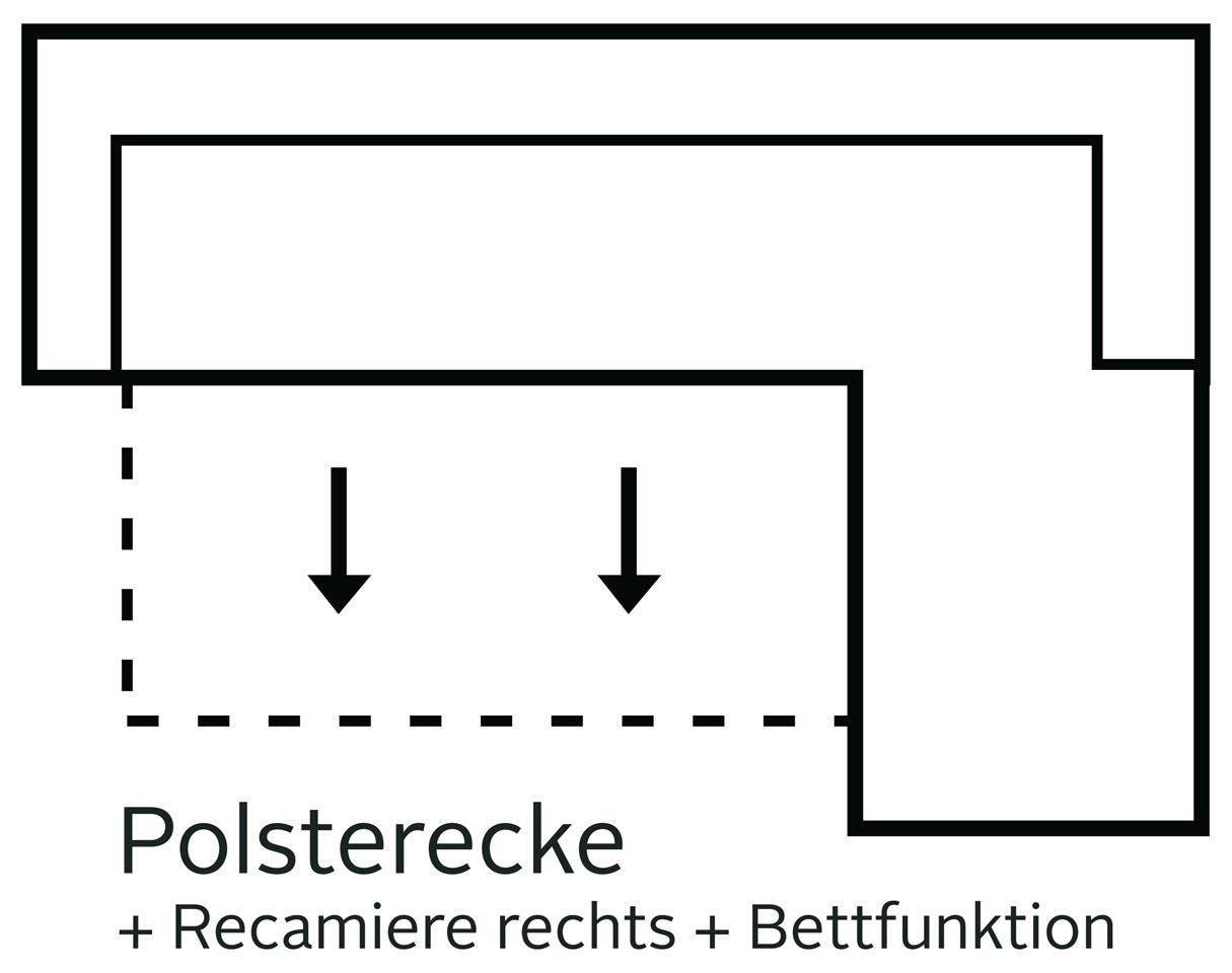 Home affaire Ecksofa »Alta L-Form«, mit Federkern und Kontrastnaht, Füsse Buche eichefarben