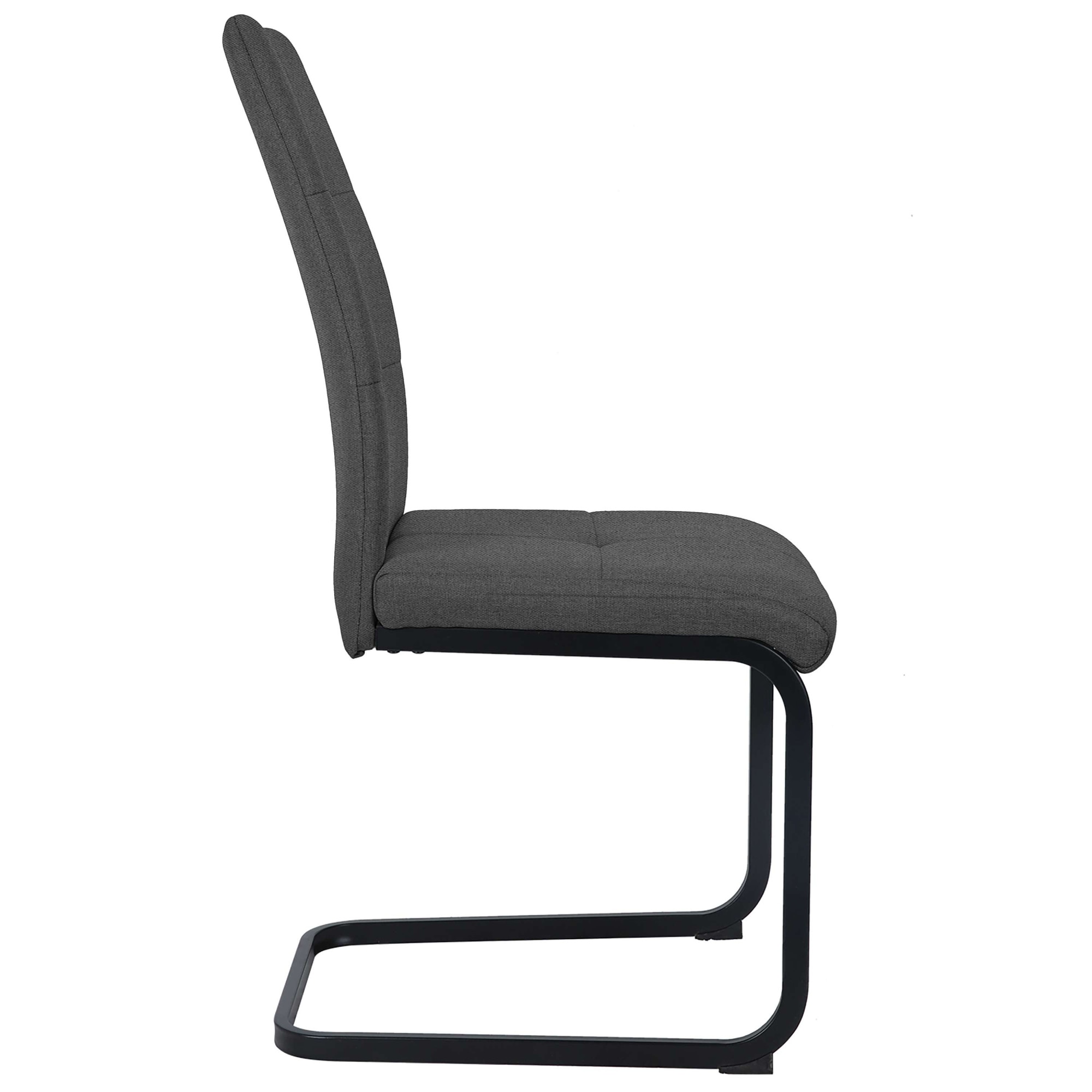 GOODproduct Chaise de salle à manger »Calgoty« (Ensemble) 2 cuisFreischwinger