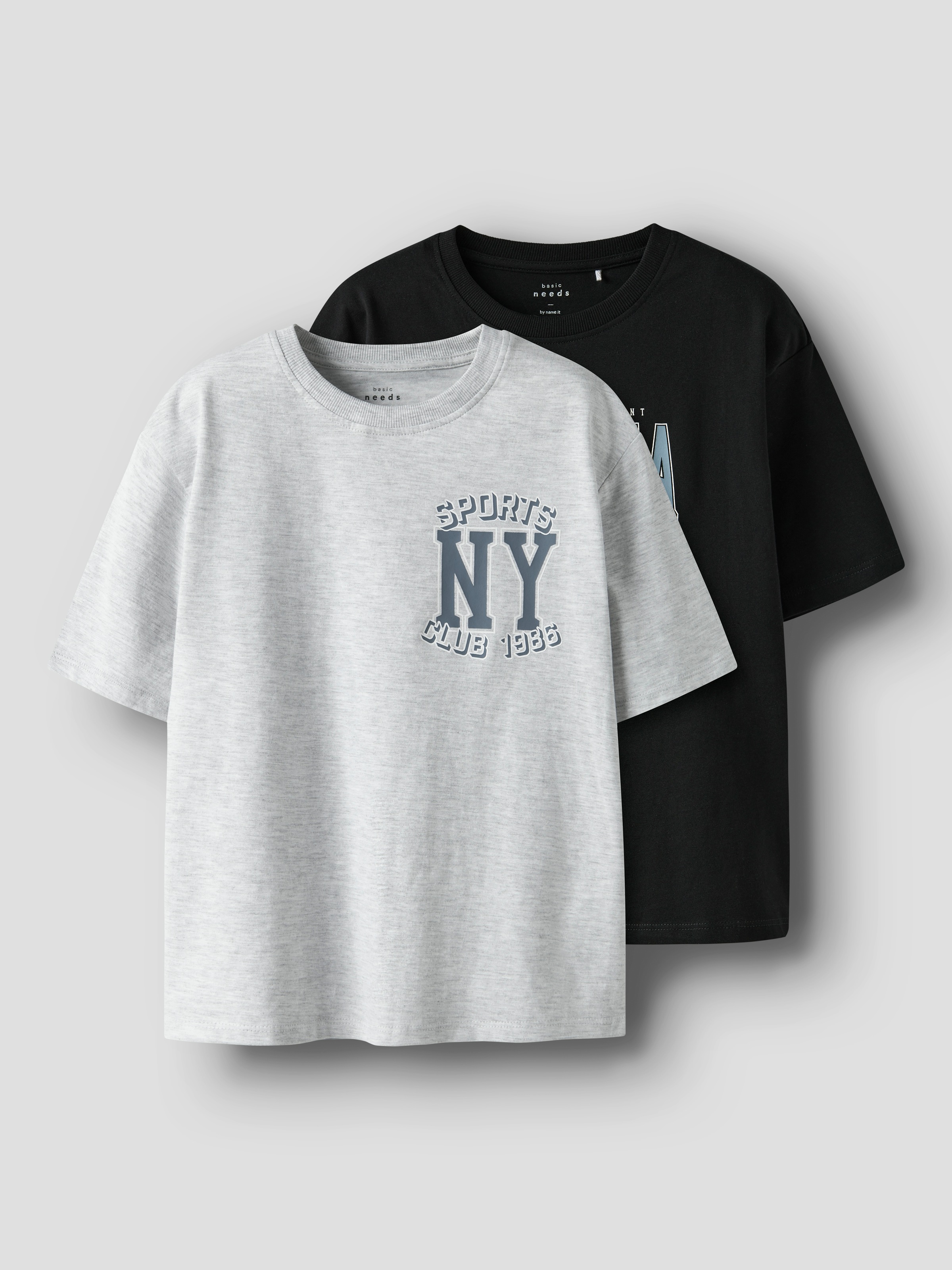 Image of Name It T-Shirt "NKMVALIX 2P SS RLX TOP" Packung, 2 Stk.
