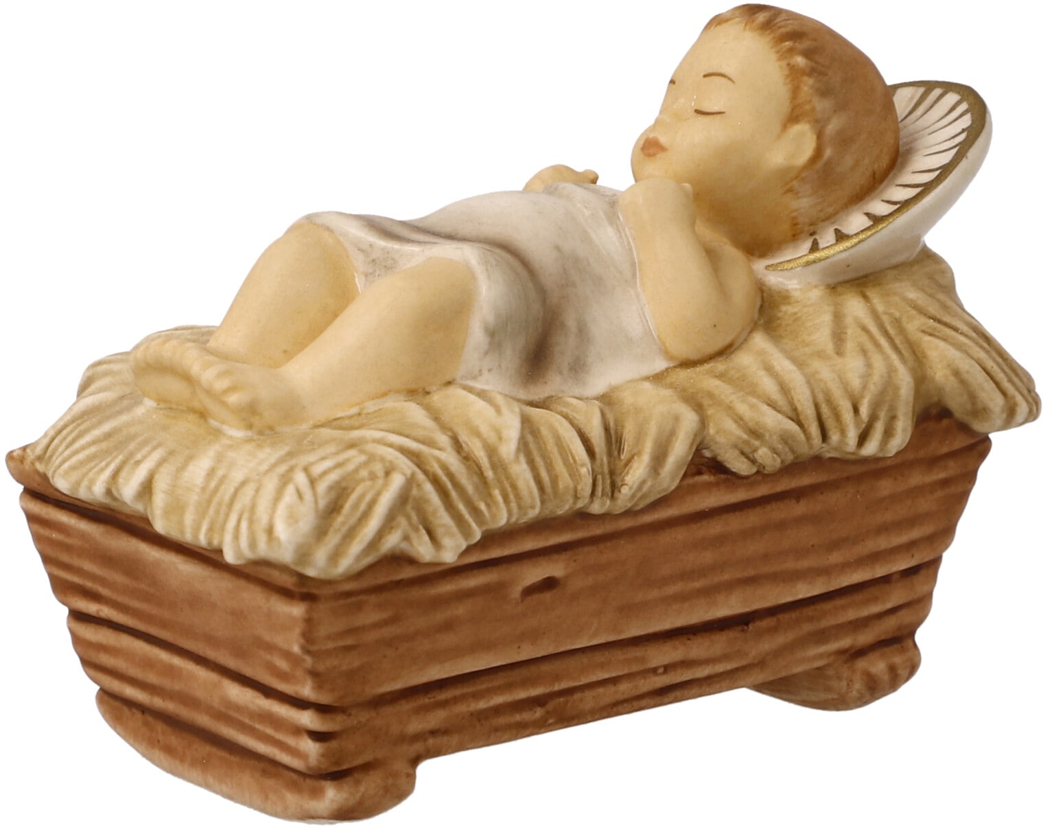 Goebel Figurine de crèche »Krippenfiguren, Weihnachtsdeko« grès, figurine - enfant Jésus