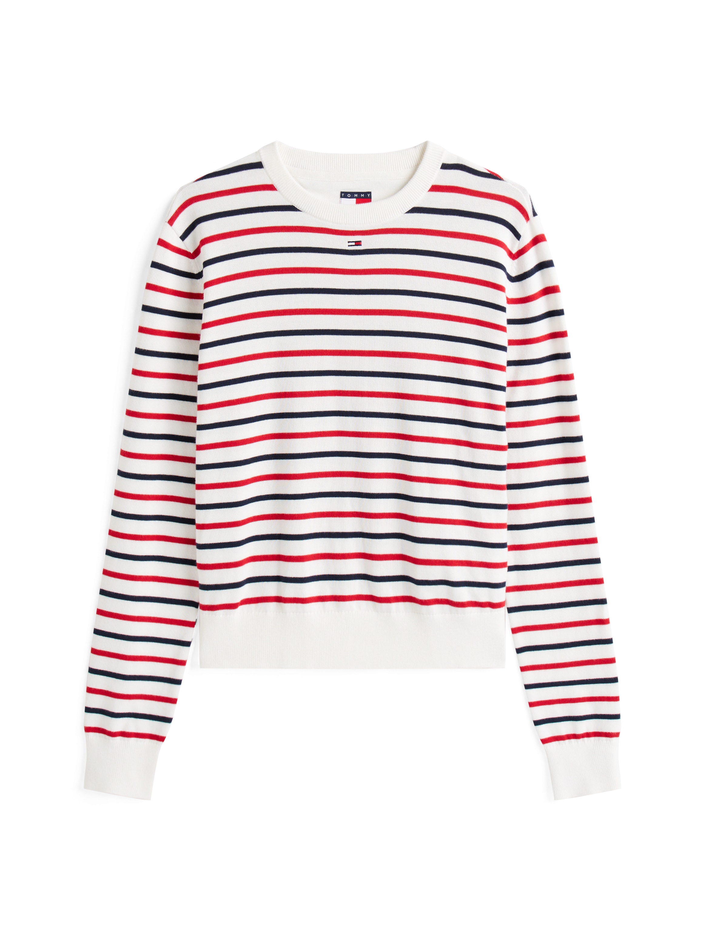 Tommy Jeans Kurzarmshirt »TJW SLIM ESSENTIAL RIB SS EXT«, mit gerippter Struktur