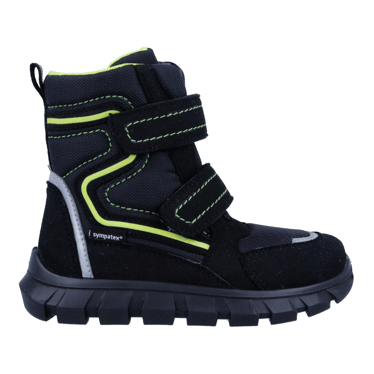 Richter Bottes »Snow2.0«  Boots à scratch avec surpiqûres contrastées, gabarit de taille téléchargeable