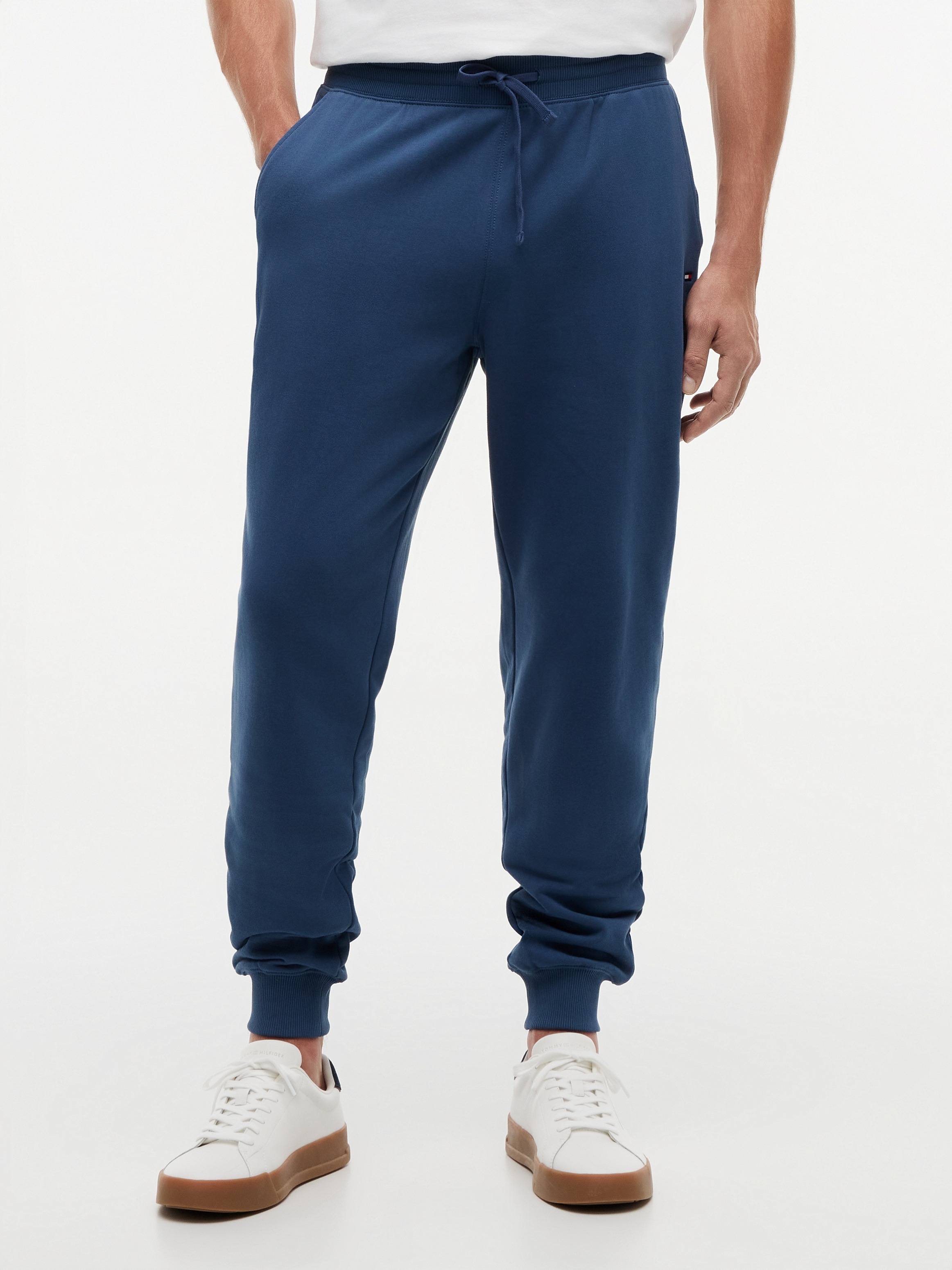 Image of Tommy Hilfiger Jogginghose "ESSENTIAL TERRY" elastischer Bund, regular fit, Bündchen am Bein