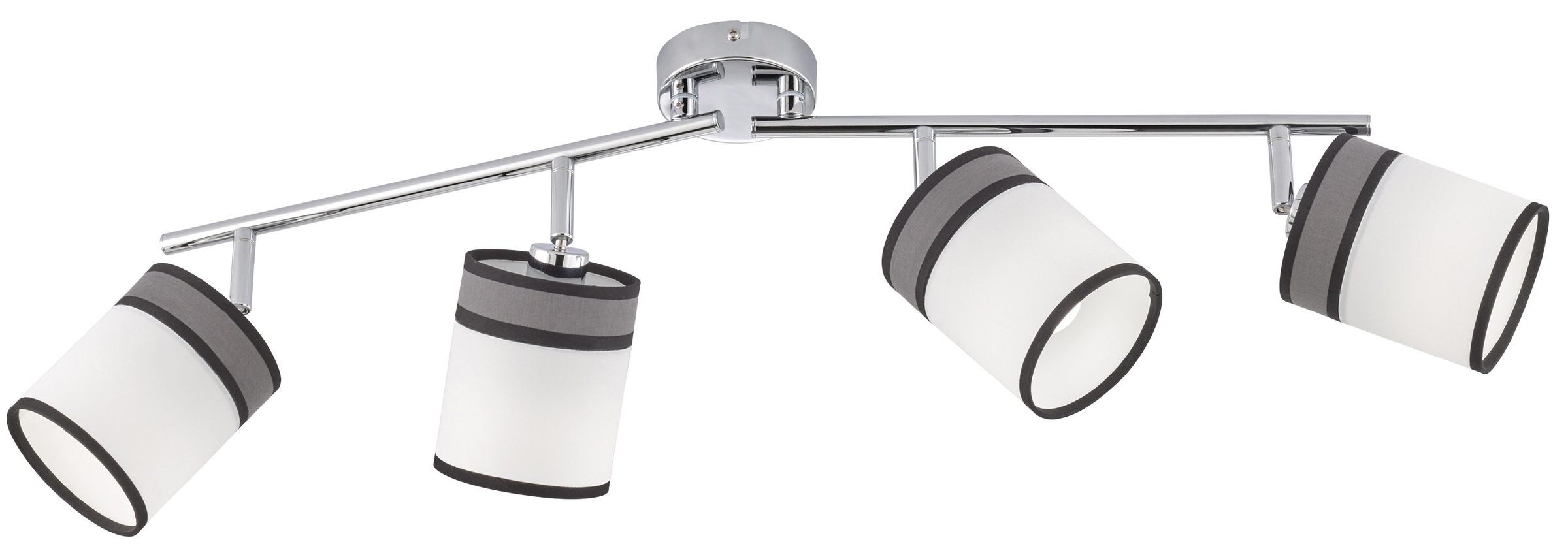 Image of WOFI Deckenleuchte »DAVIE«, E14, 1 St., zweifarbiger Stoffschirm bei Ackermann Versand Schweiz