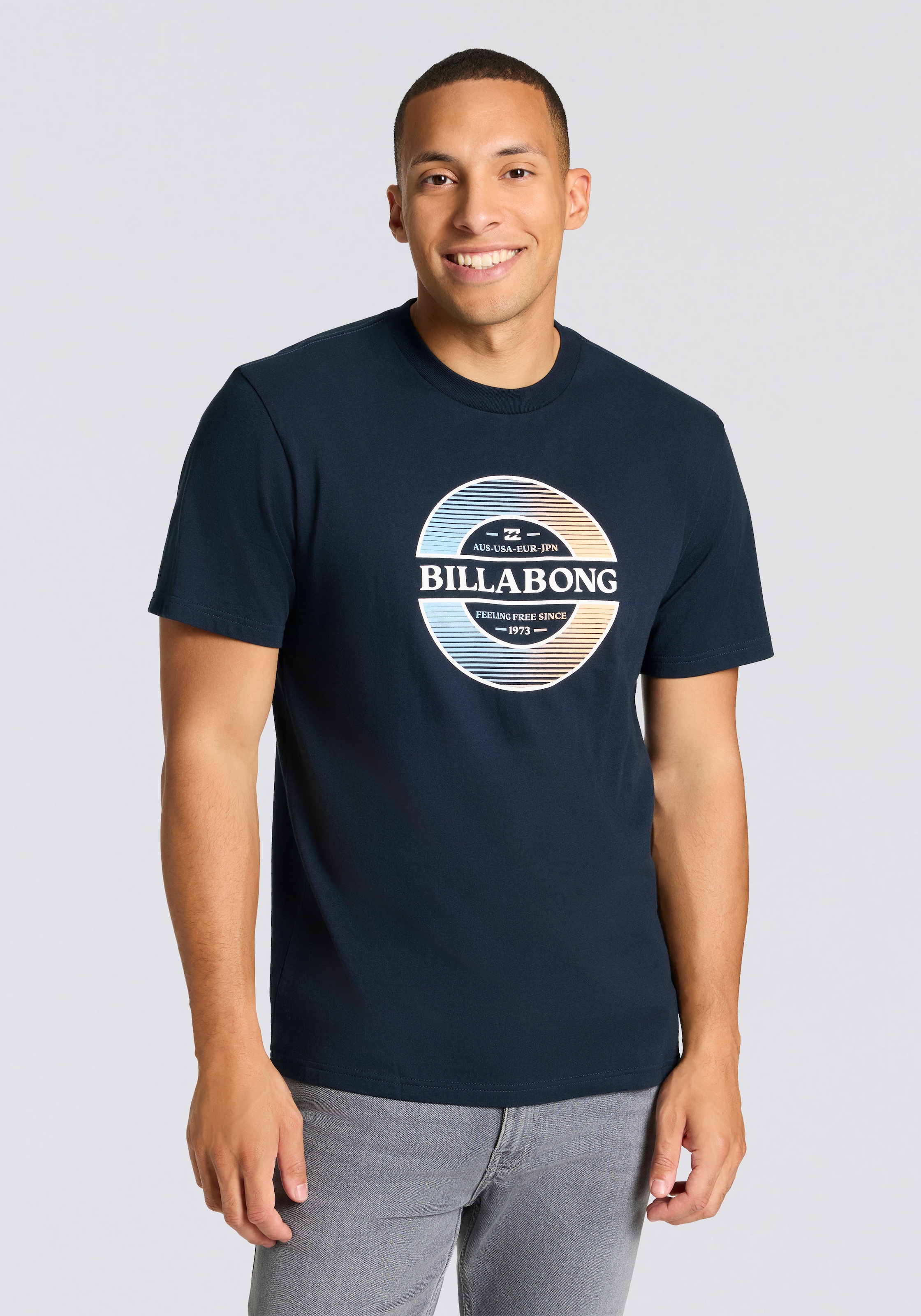 Billabong T-shirt »SHORT SLEEVETEEPACKYM (AST)« 2 pièces sportlicher Stil, Kurzarm, im 2er-Pack, aus Baumwolle