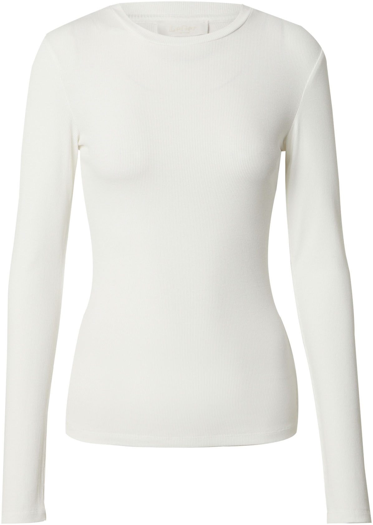 LeGer Longsleeve »Cinzia«, Rundhals, schmale Passform
