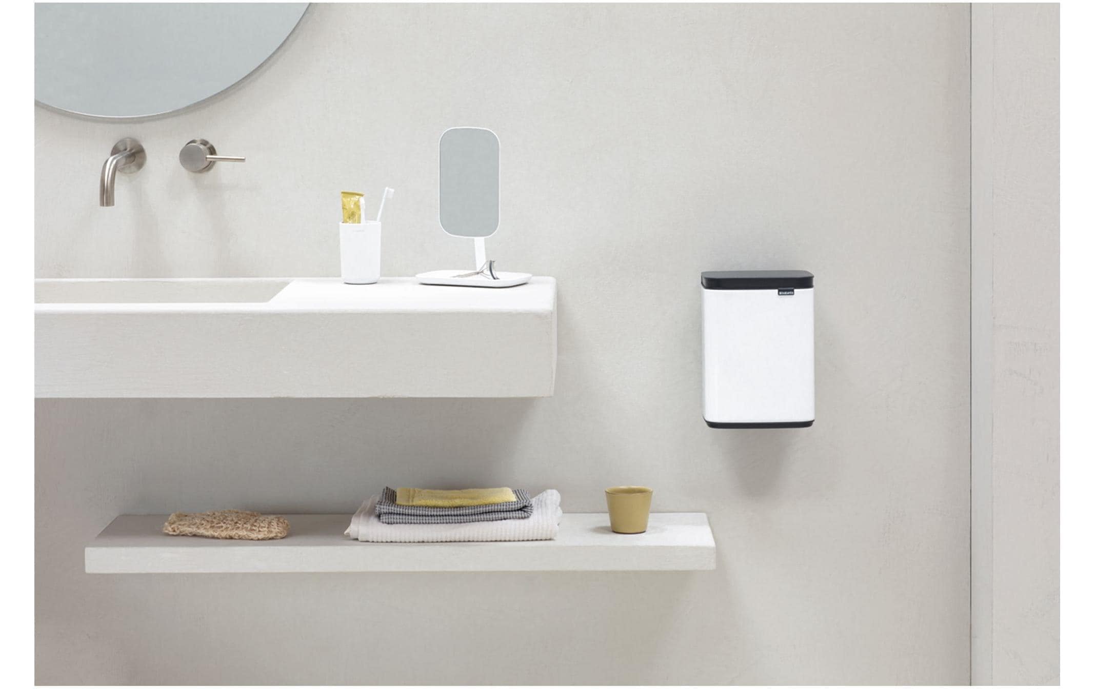 Brabantia Seau à cosmétique »Bo Waste Bin« 1 Behälter