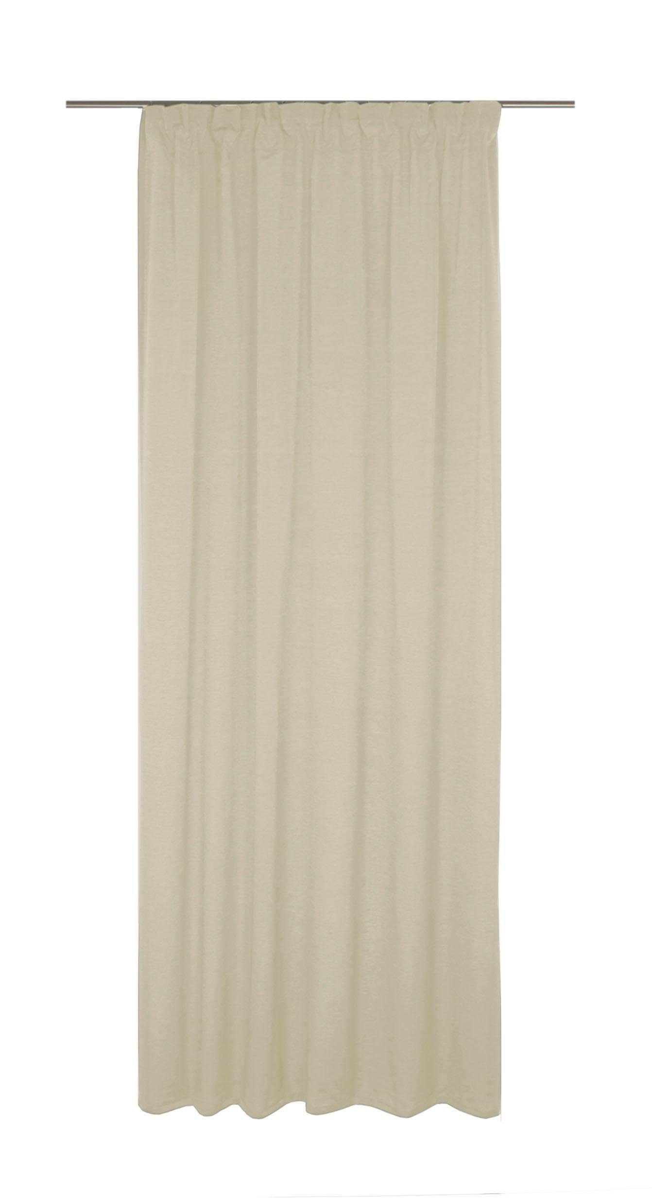 ♕ andas Vorhang »Elby 2«, (1 St.), basic, transparent, monochrom, bis 295  cm Länge versandkostenfrei auf