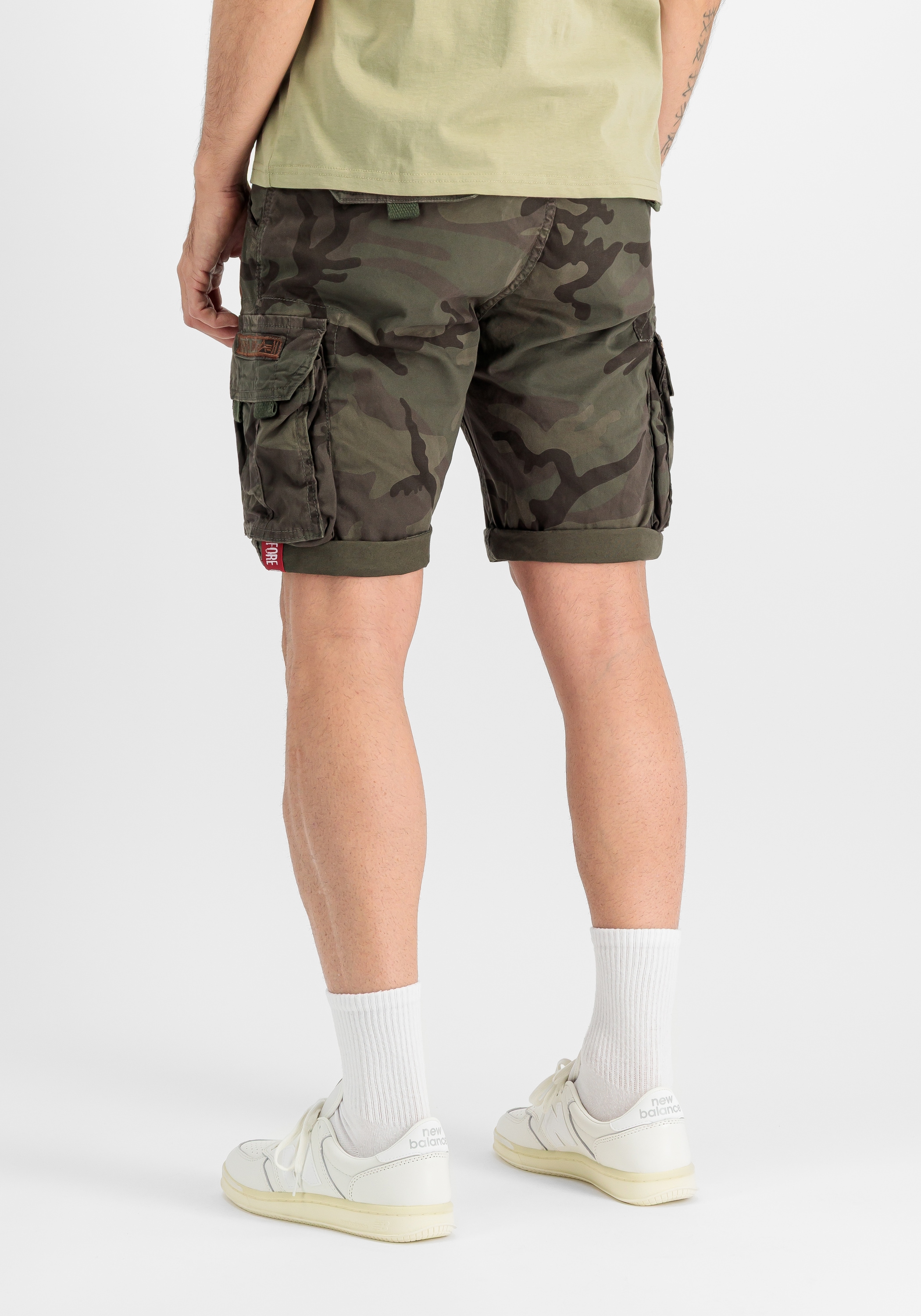 Alpha Industries Short »Crew Short Camo«