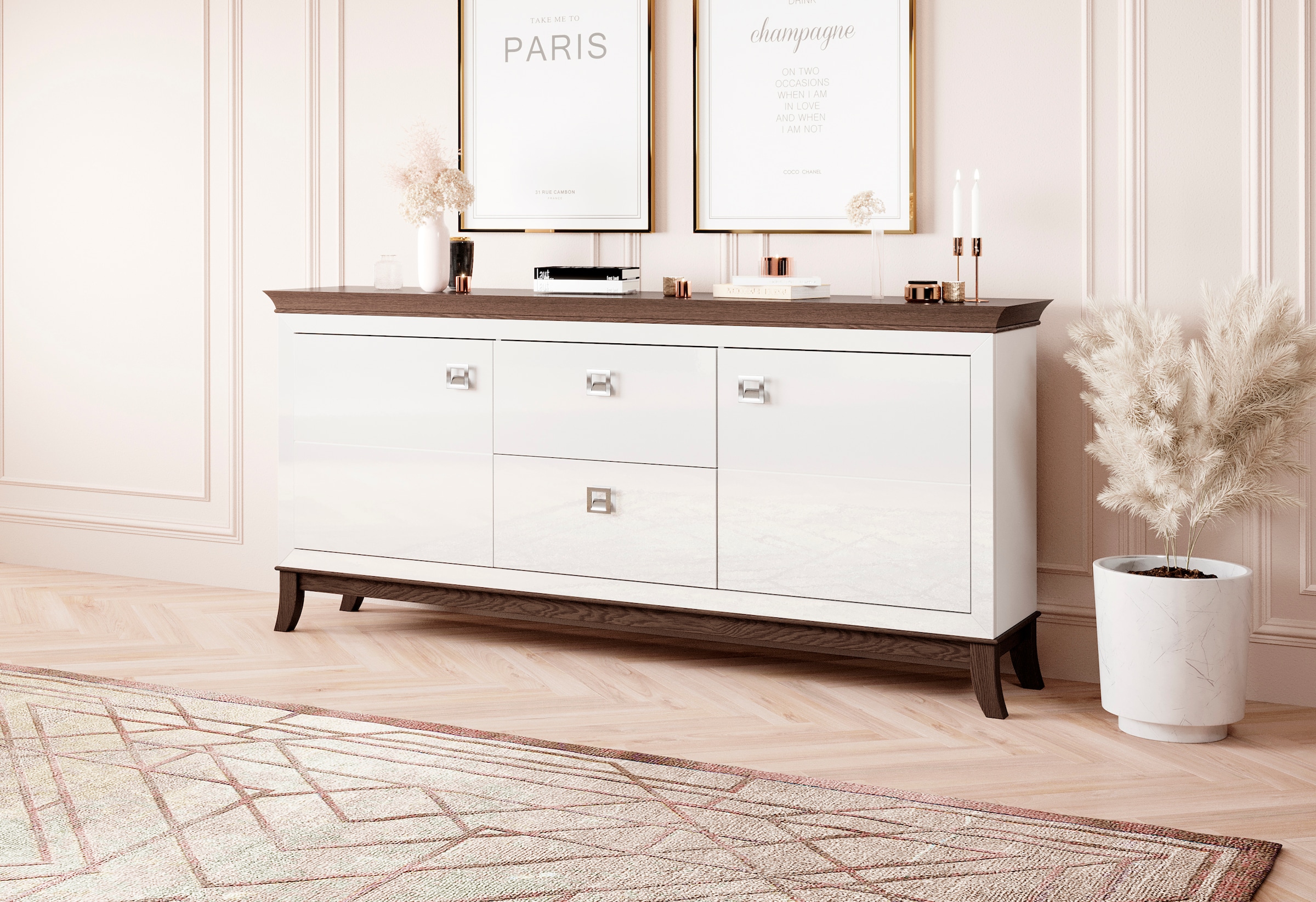 Leonique Sideboard »Tisaro«, Breite 180 cm