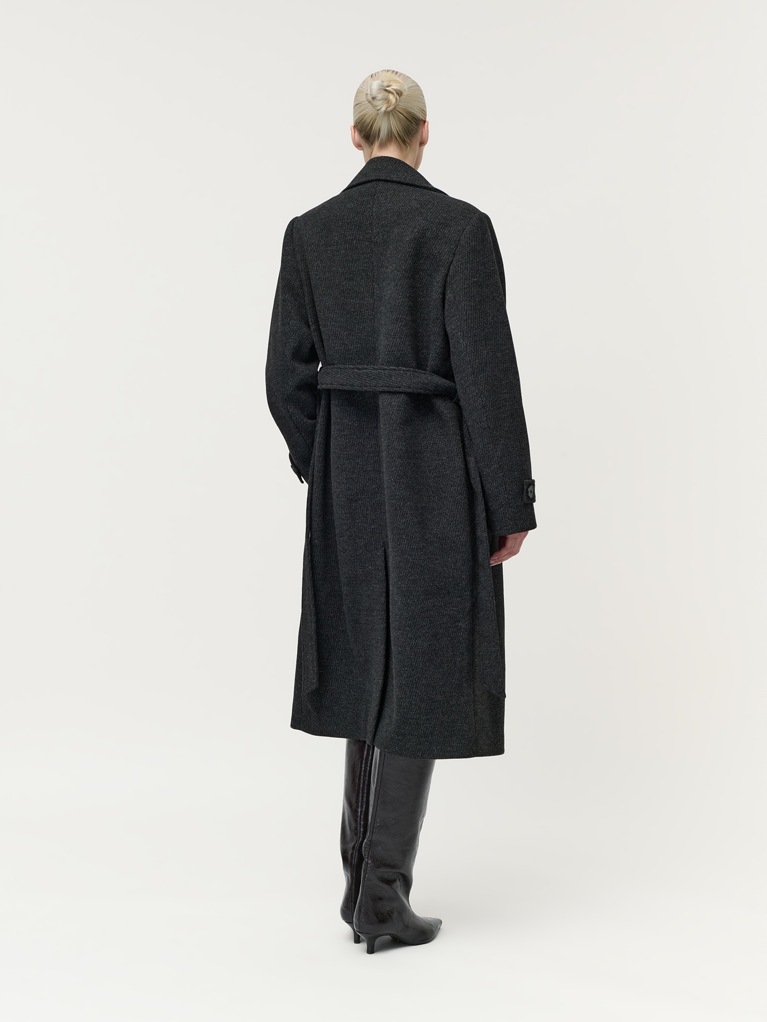 LeGer Manteau d'hiver »Cora, LeGer by Lena Gercke« avec ceinture à la taille, coupe normale, qualité mélangée