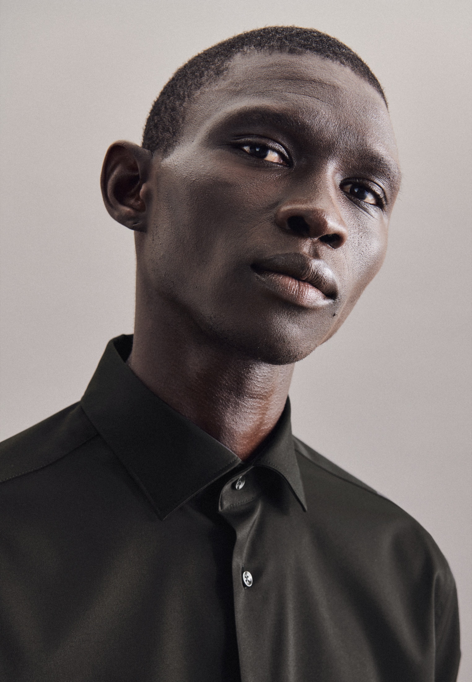 seidensticker Businesshemd »Schwarze Rose« Regular 1/1 Kentkragen Uni