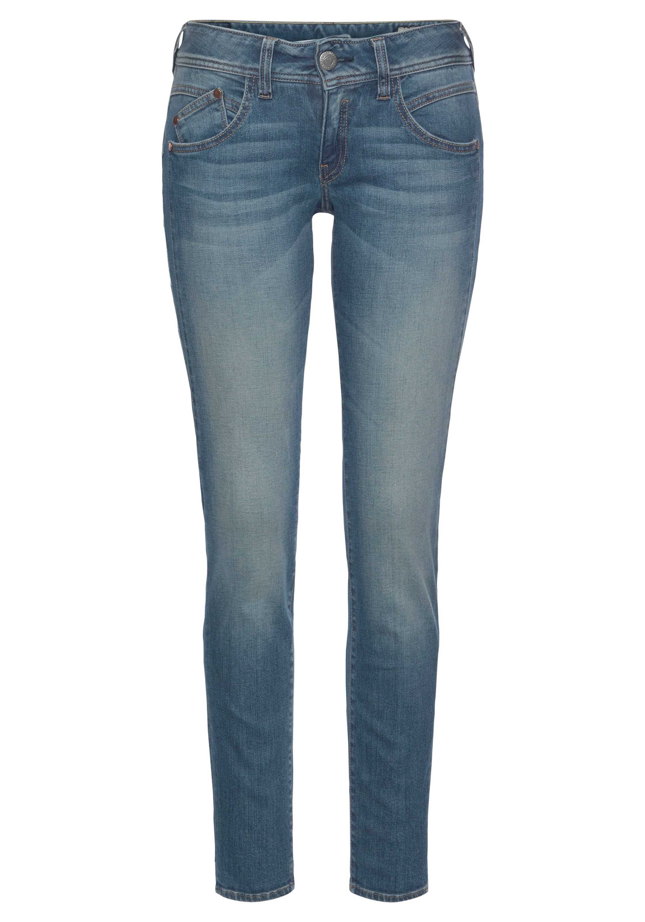 ♕ Herrlicher Slim-fit-Jeans »GILA SLIM ORGANIC DENIM«, umweltfreundlich  dank Kitotex Technology versandkostenfrei bestellen