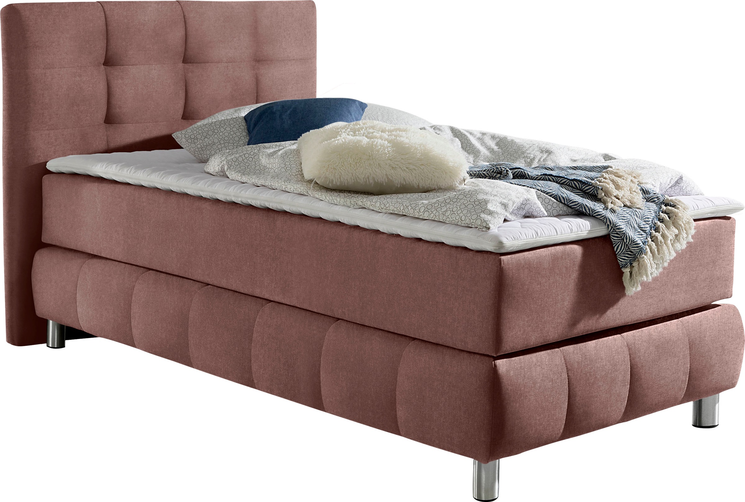 andas Boxspringbett »Salo«, incl. Topper, 6 Breiten, 2 Härtegrade, TFK auch in Härtegrad 4